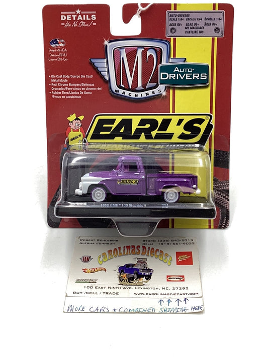 M2 Machines auto-drivers Chase 1958 GMC 100 Step side R51