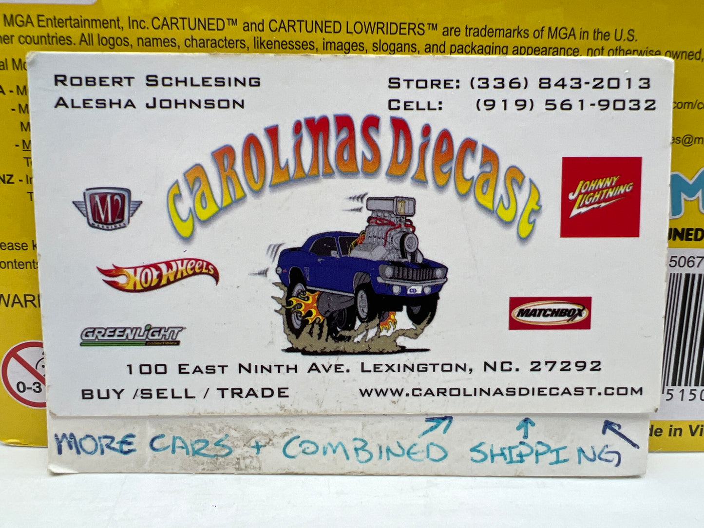 MGA Car Tuned Series 2 #8 87 Chevy C10 Red/Black