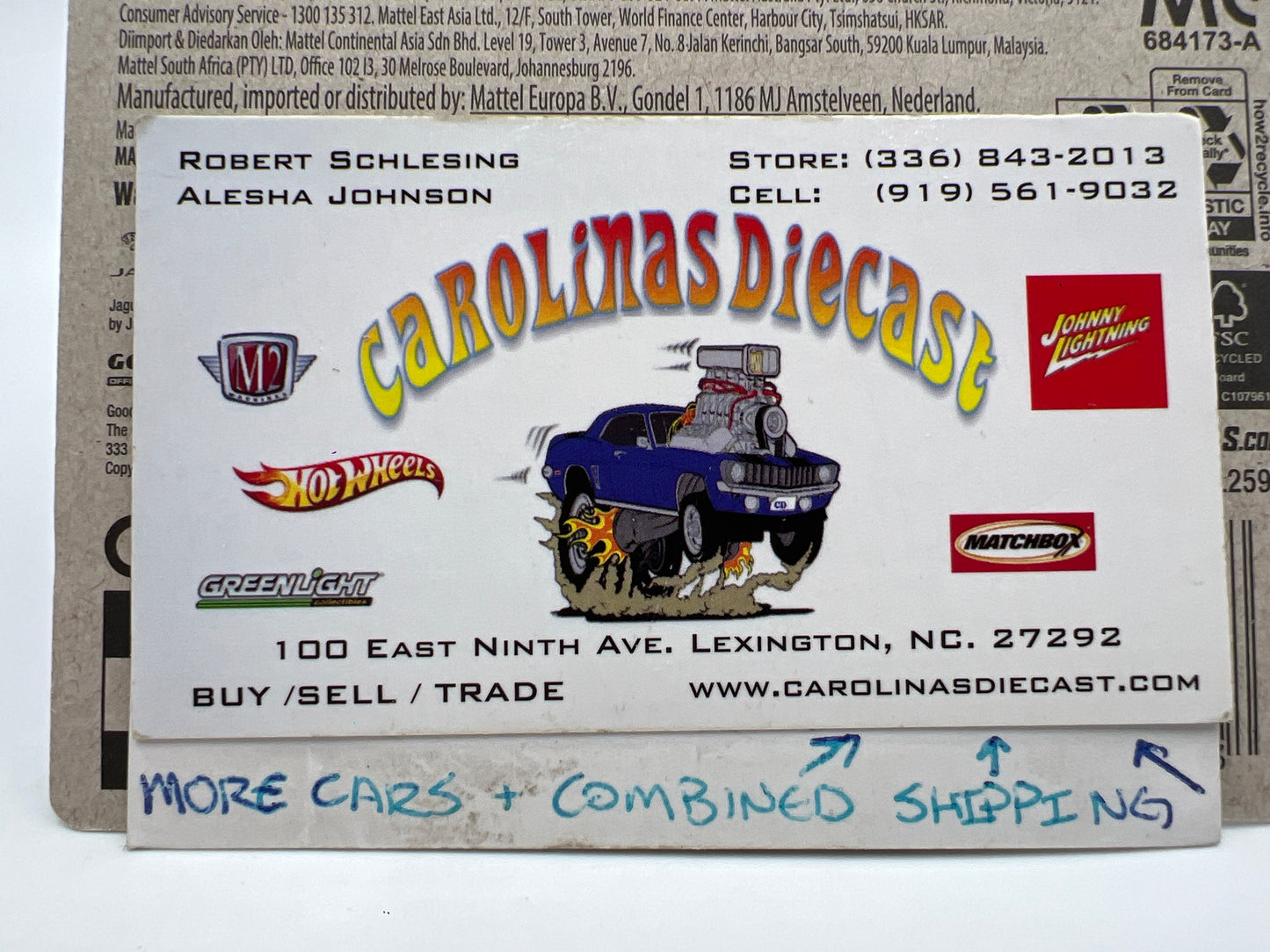 2025 Hot Wheels M Case Race Day #75 Jaguar MK1 Blue 66C