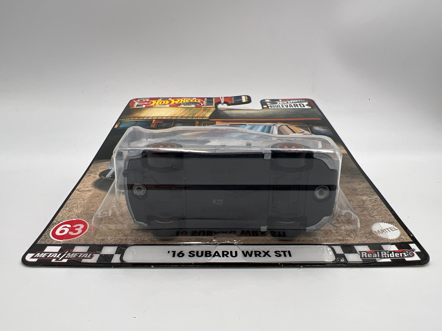 Hot Wheels Premium Boulevard #63 16 Subaru WRX STI Silver 261B