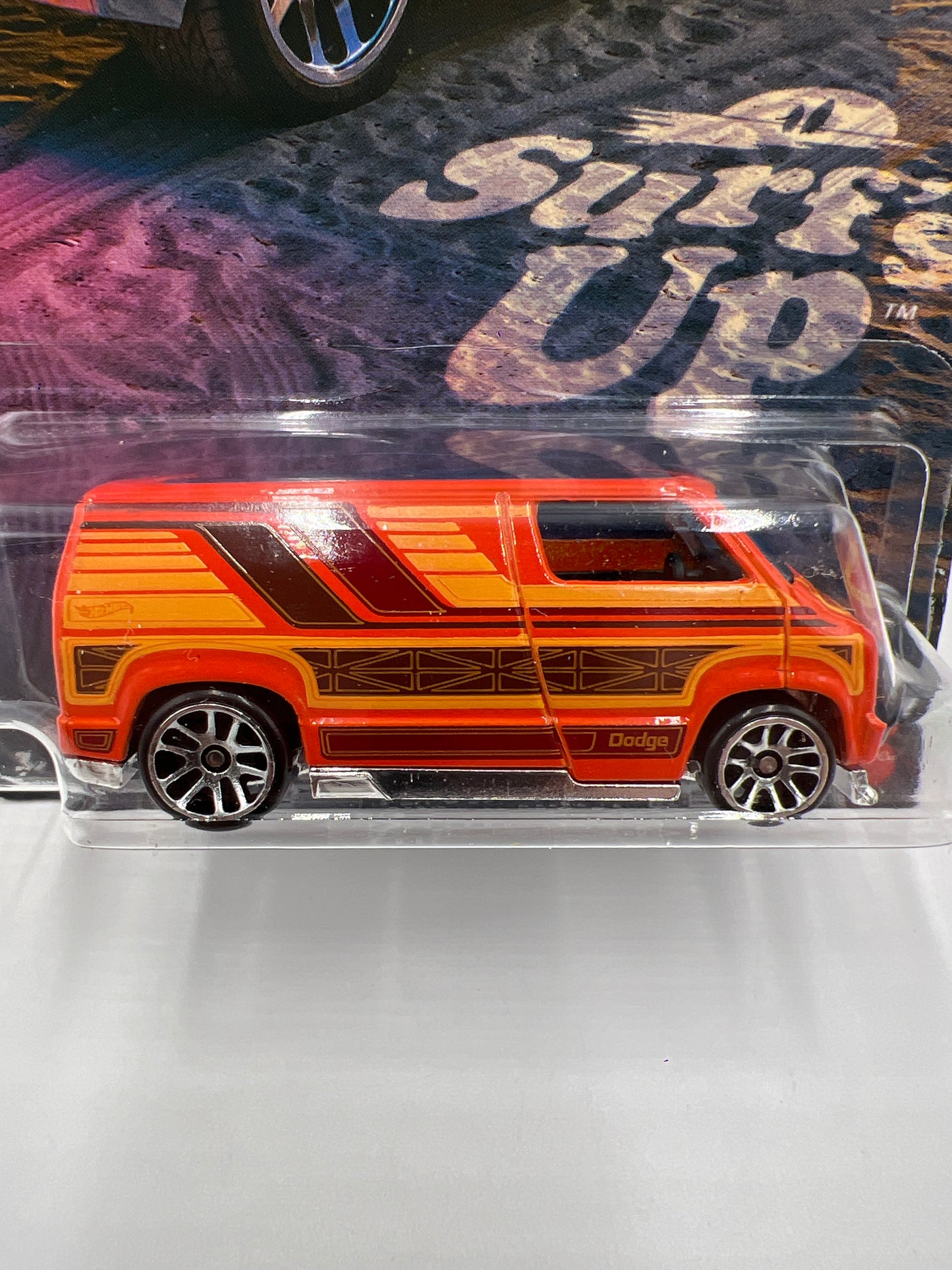 2025 Hot Wheels Silver Series Surfs Up #2 Custom 77 Dodge Van Orange 152H