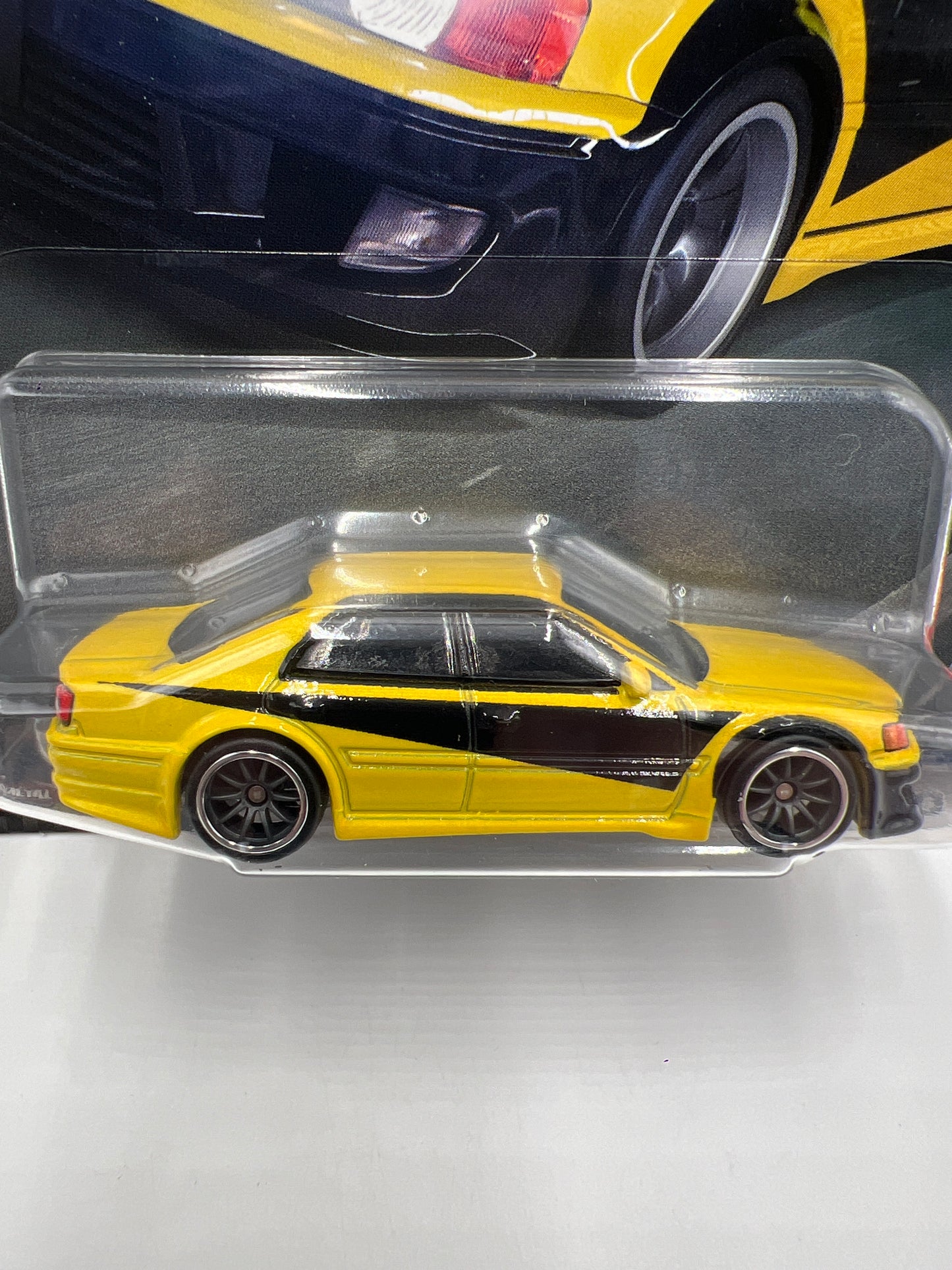 2025 Hot Wheels Premium Fast & Furious #4 Toyota Chaser JZK 100 Yellow/Black 246N