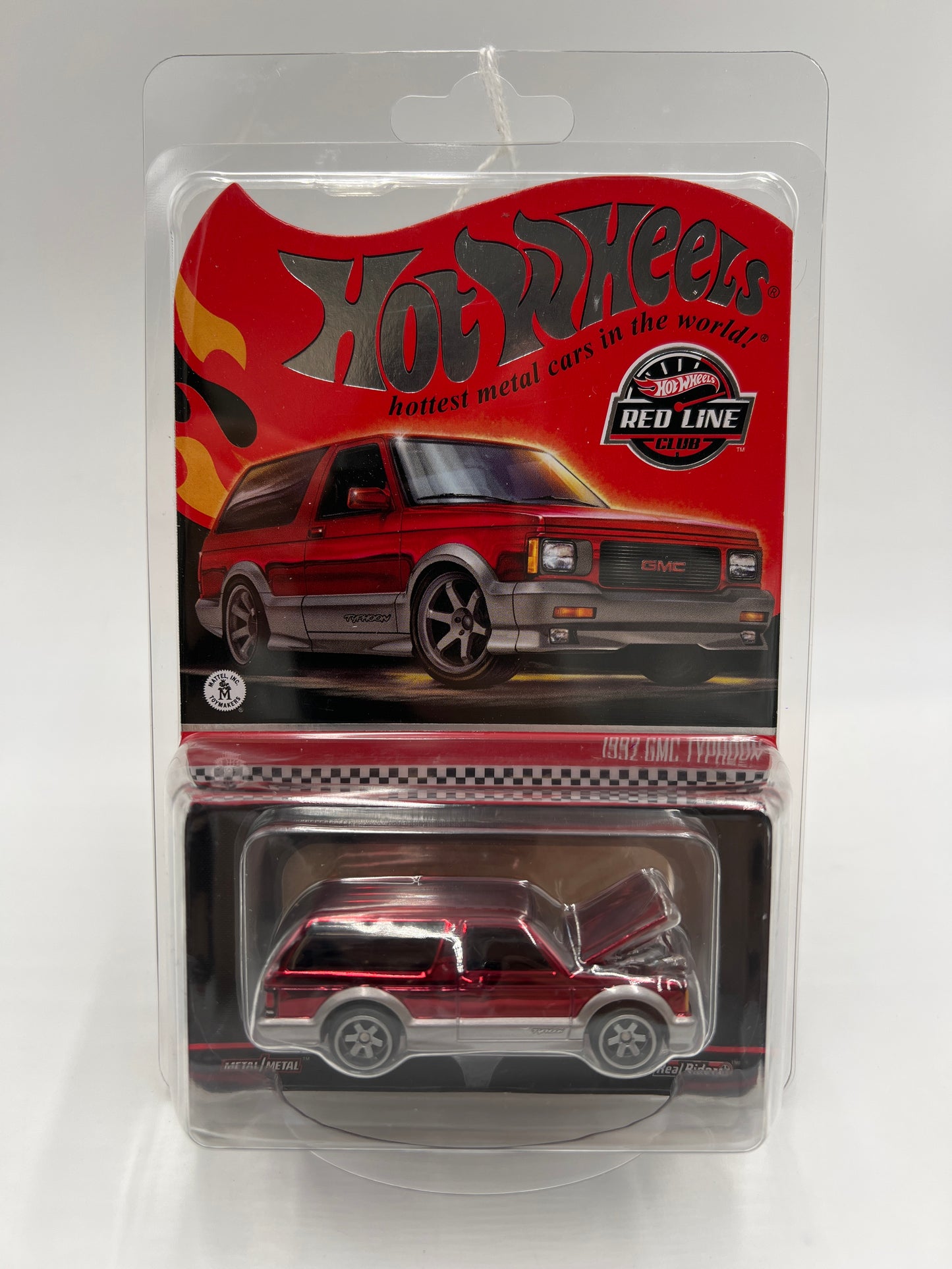 2025 Hot Wheels RLC Exclusive 1992 GMC Typhoon Red W/Protector