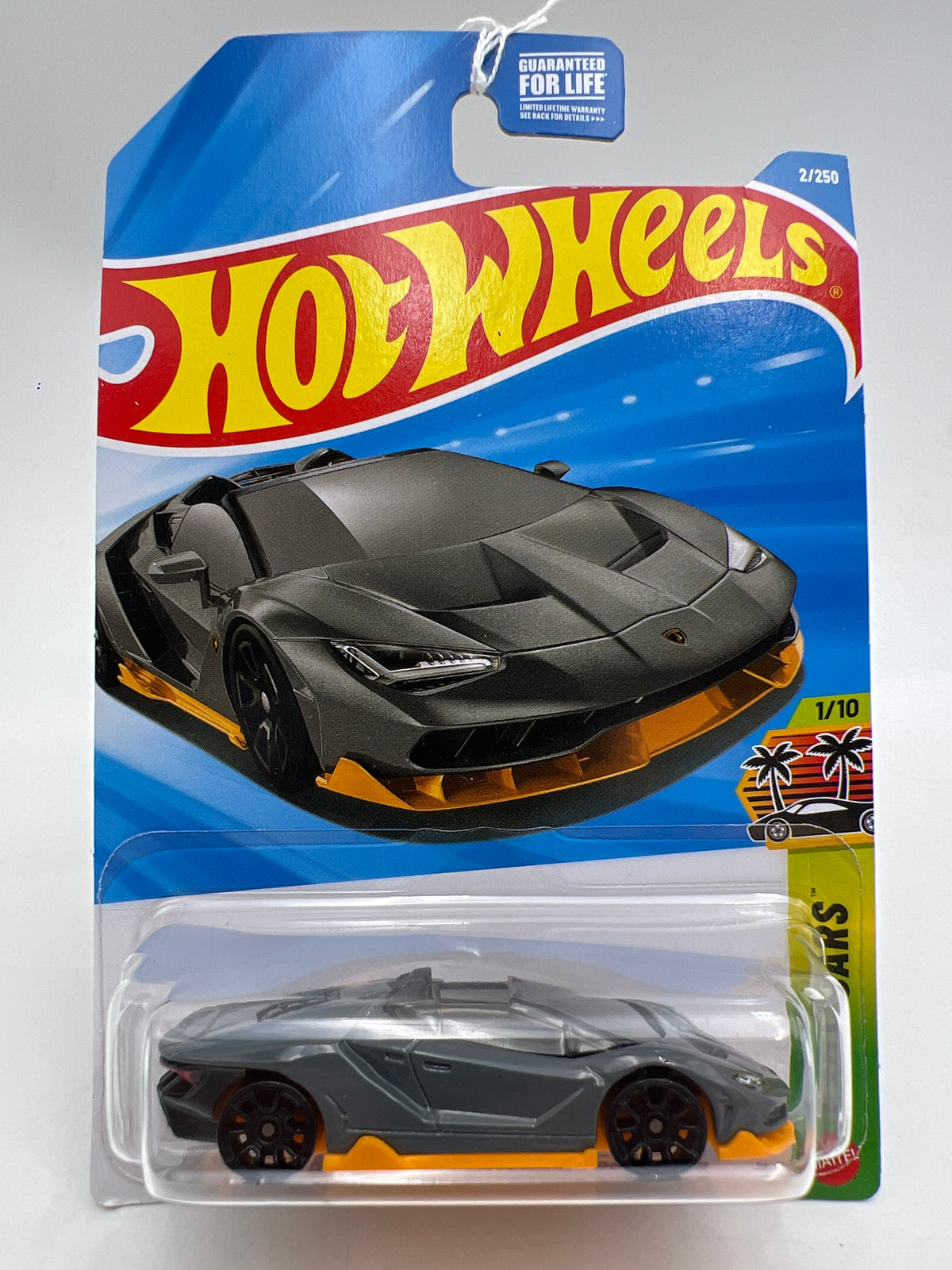 2026 Hot Wheels Kroger Exclusive #2 16 Lamborghini Centenario Roadster Gray SR