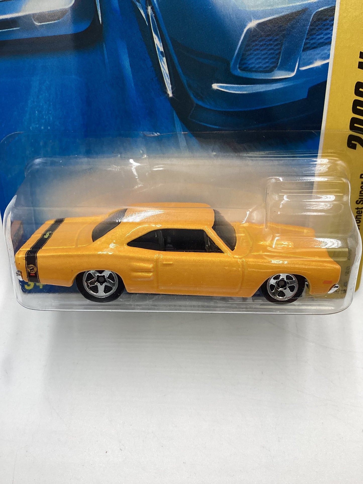 2008 Hot Wheels New Models #5 69 Dodge Coronet Super Bee Mustard Yellow Variation