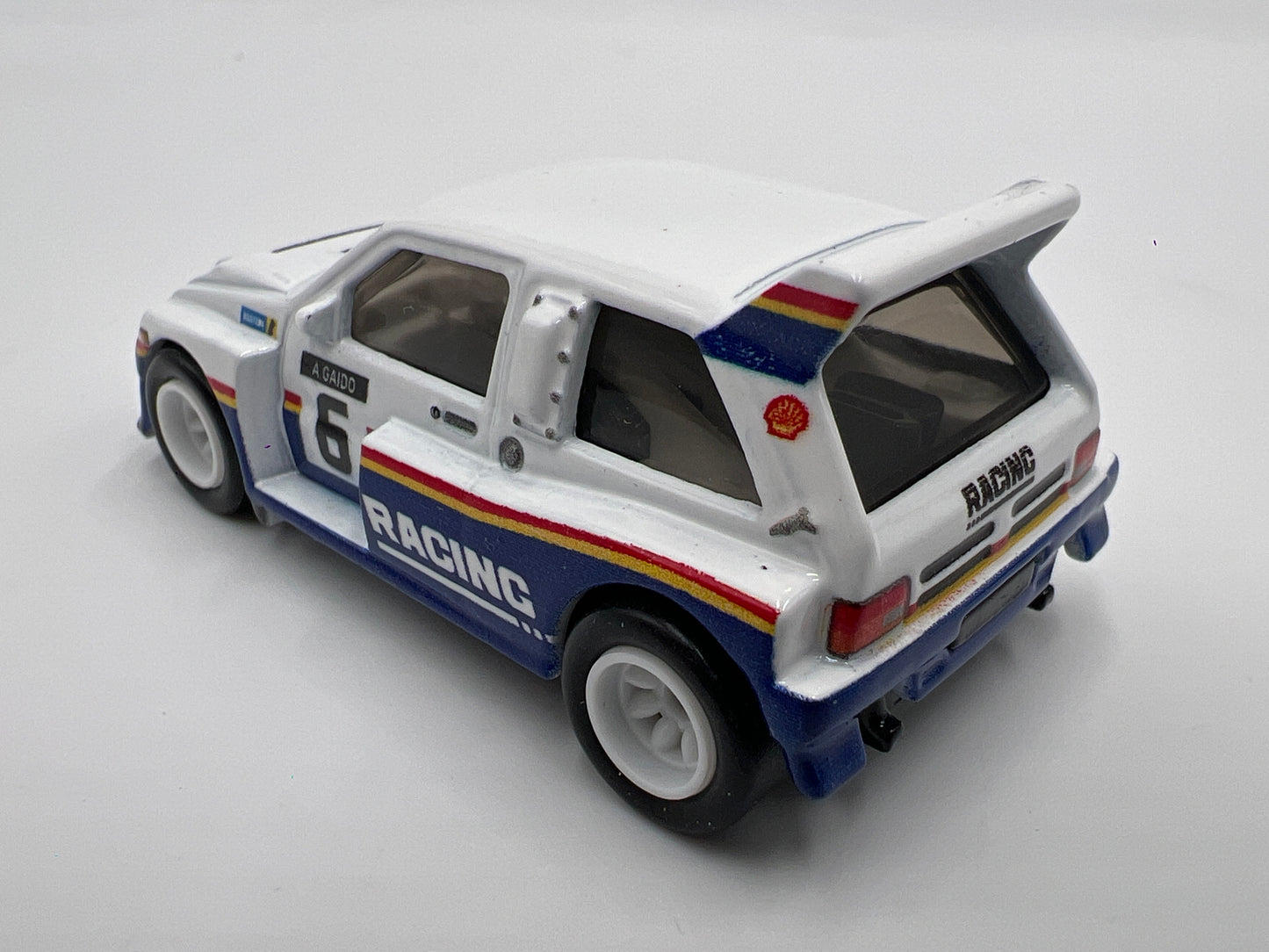 Hot Wheels 1/64 Premium Diorama Set MG Metro 6R4 Blue/White Loose
