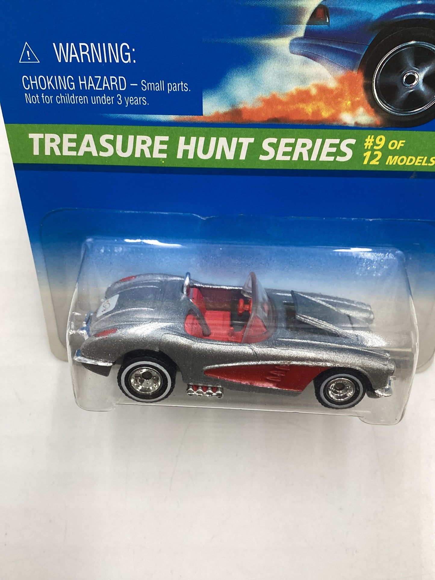 1996 Hot Wheels Treasure Hunt 9/12 58 Corvette #436 274E