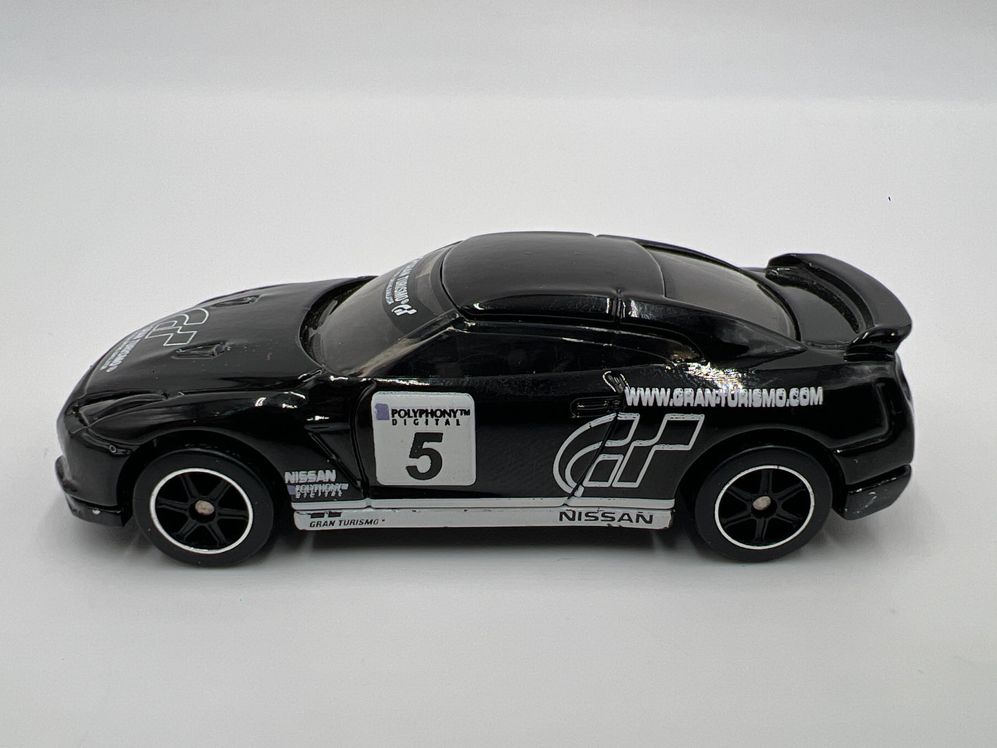 Hot Wheels 1/64 Premium Gran Turismo Nissan GT-R R35 Black Loose