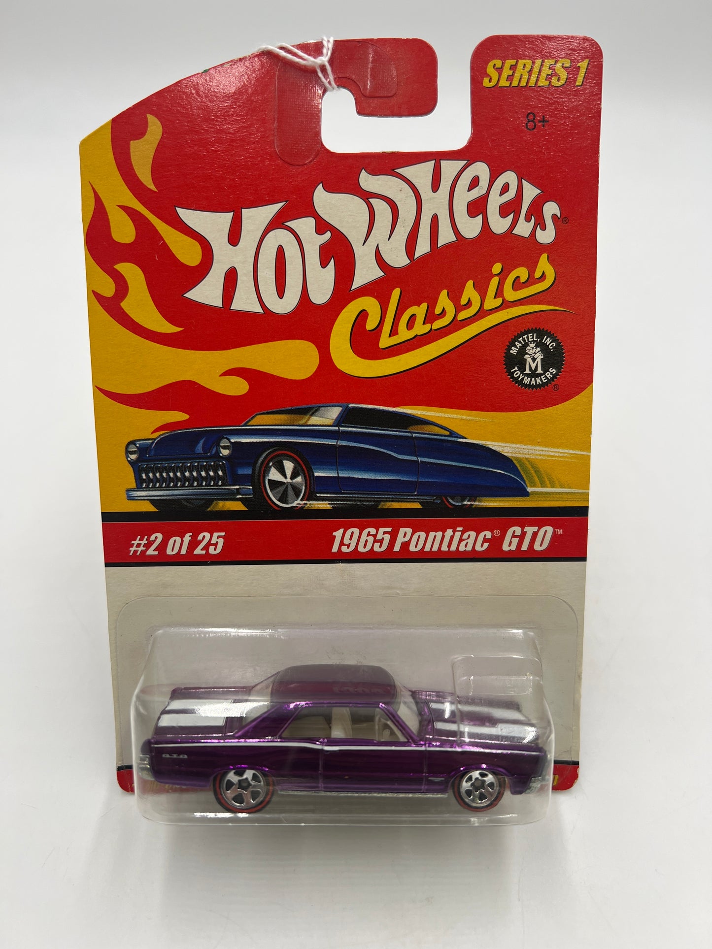 Hot Wheels Classics Series 1 #2 1965 Pontiac GTO Purple