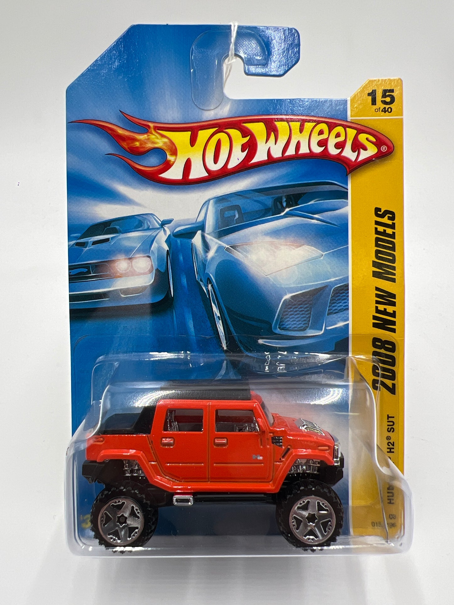 2008 Hot Wheels New Models #15 Hummer H2 SUT Orange 57i