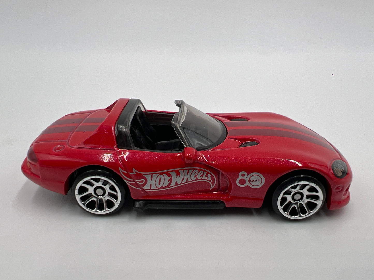 2025 Hot Wheels Silver Series Mattel 80th Anniversary Box Set Dodge Viper RT/10 Red Loose
