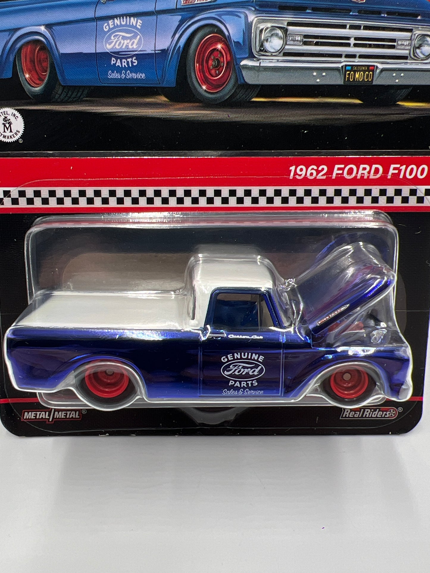 Hot Wheels RLC #10715/30000 1962 Ford F100 Blue W/Protector