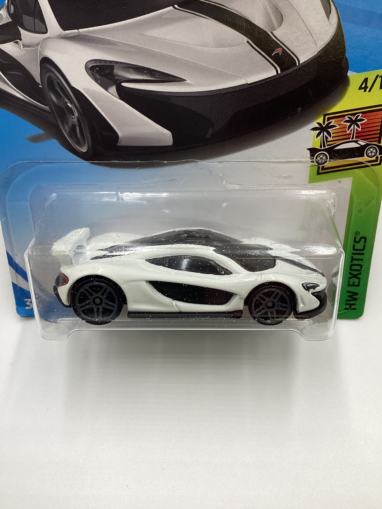 2018 Hot Wheels #170 McLaren P1 White 102i