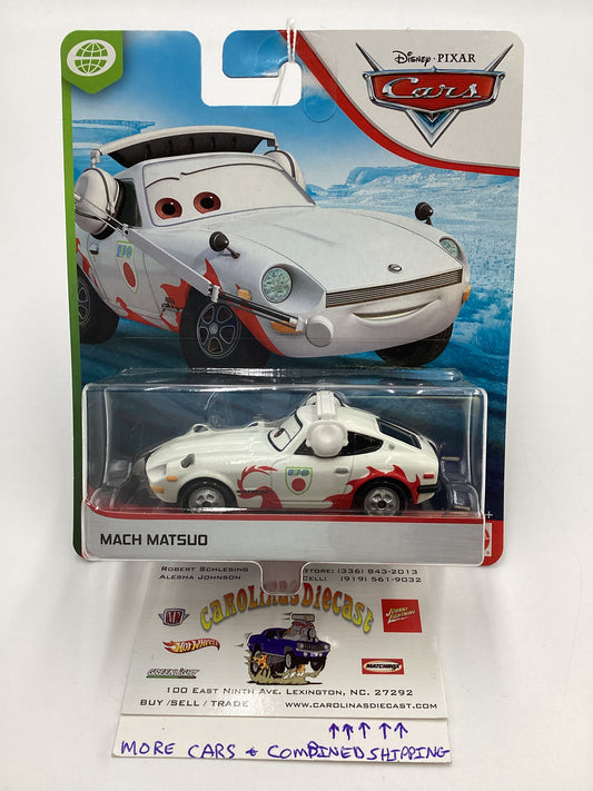 Disney Pixar Cars Mach Matsuo White
