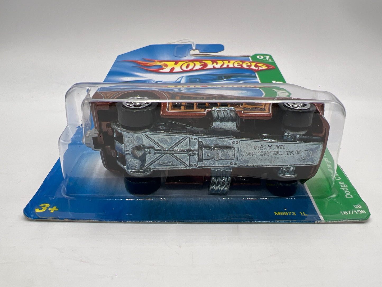 2008 Hot Wheels Treasure Hunts #167 Dodge Challenger Funny Car Brown 275H