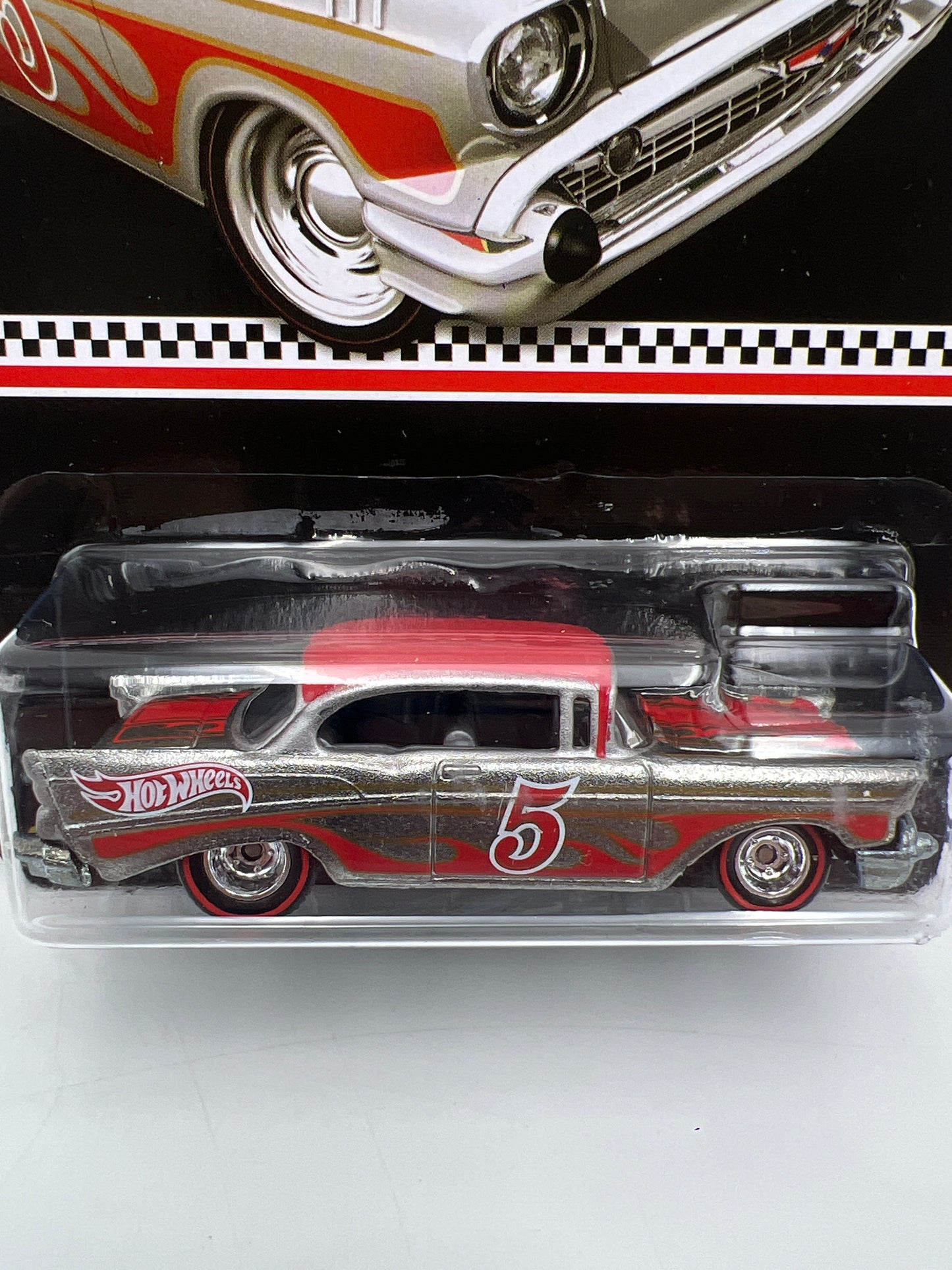 2015 Hot Wheels RLC Mail In Zamac Edition #5 57 Chevy Bel Air W/Protector