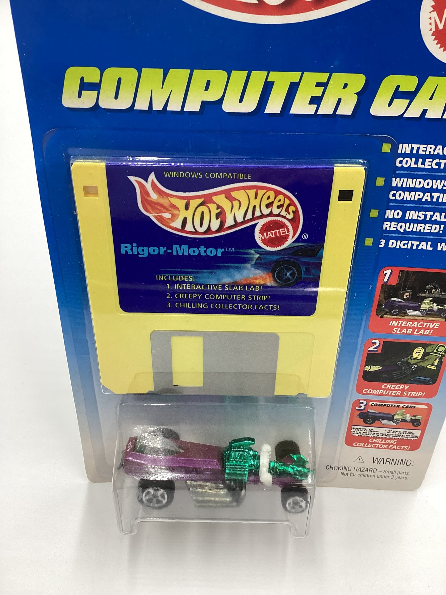 Hot Wheels Computer Cars Rigor-Motor