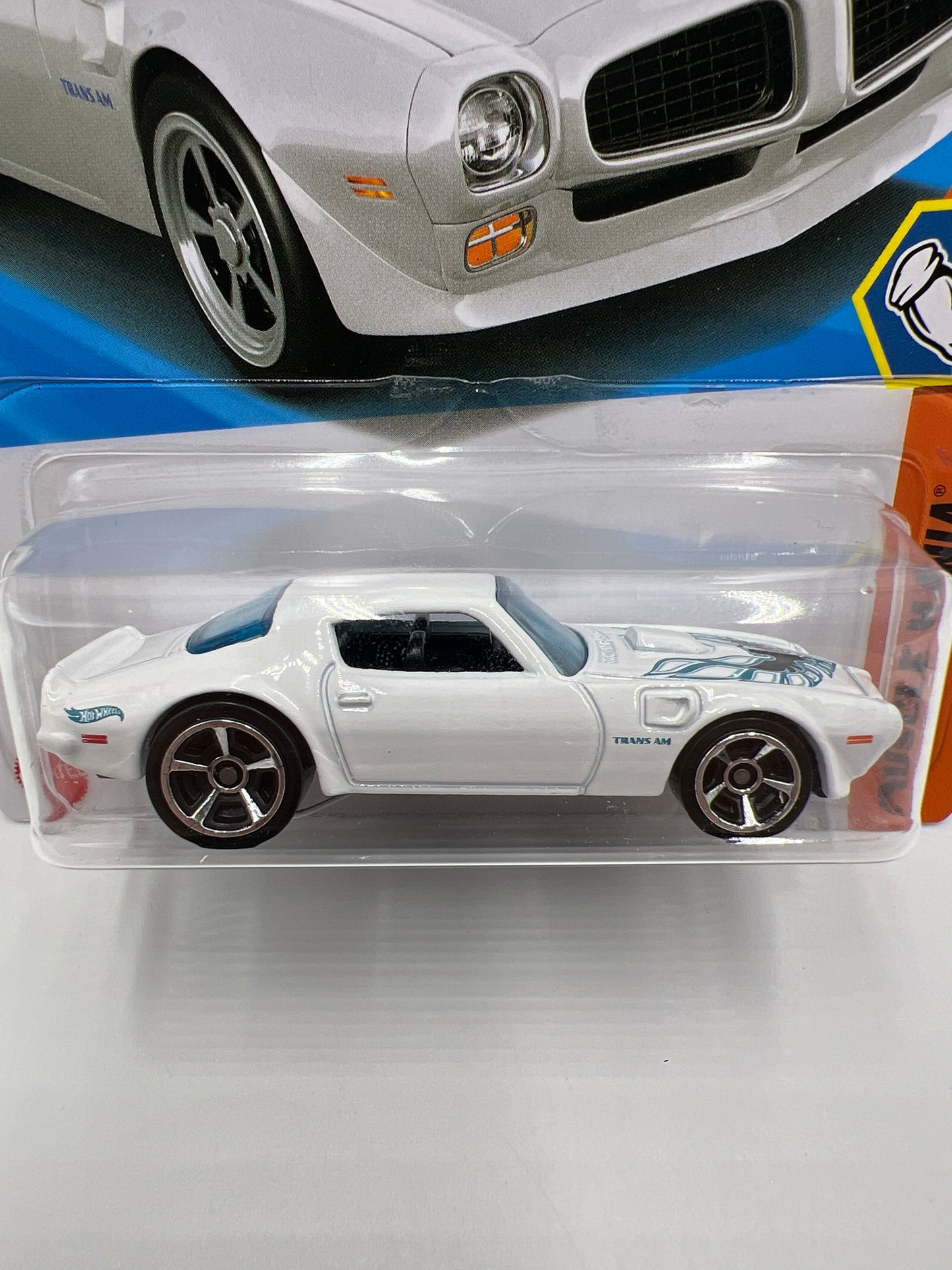 2025 Hot Wheels M Case Muscle Mania #230 73 Pontiac Firebird White 46B