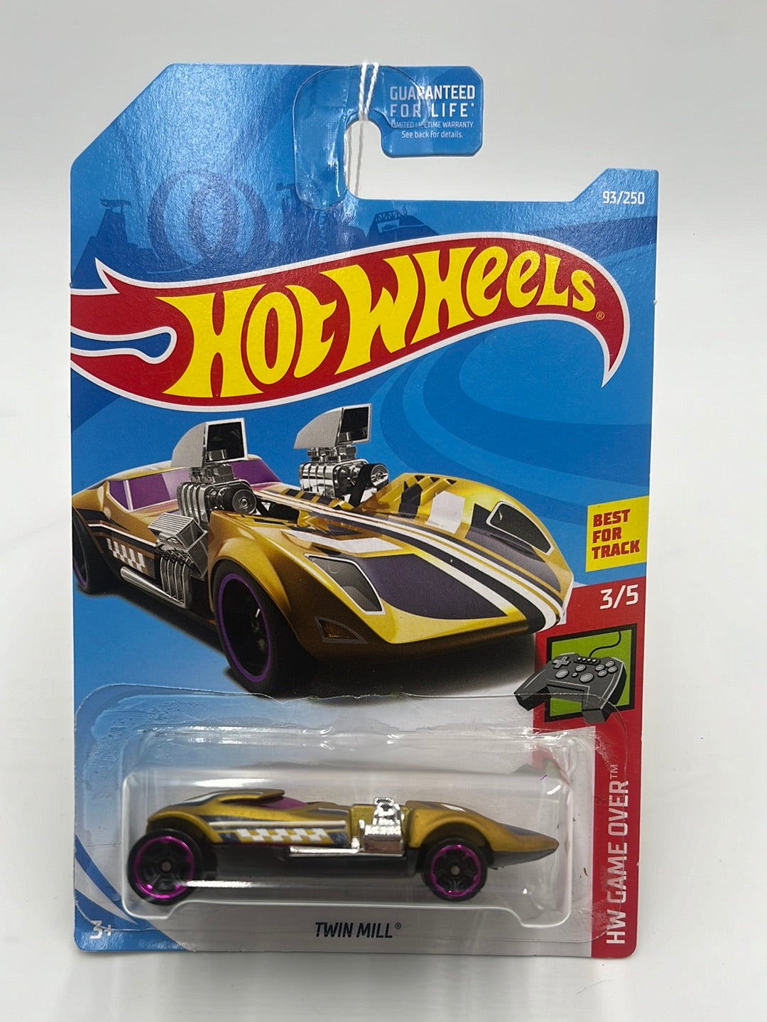 Hot Wheels 2019 Treasure Hunt Twin Mill #93 277Q