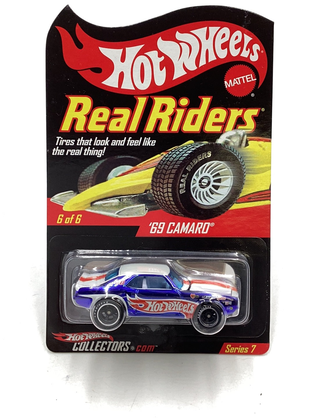 Hot wheels RLC Real Riders Series 7 6/6 69 Camaro 293/10000