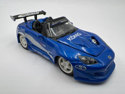 Muscle Machines 1/64 Import Tuners 00 Honda S2000 Blue Loose