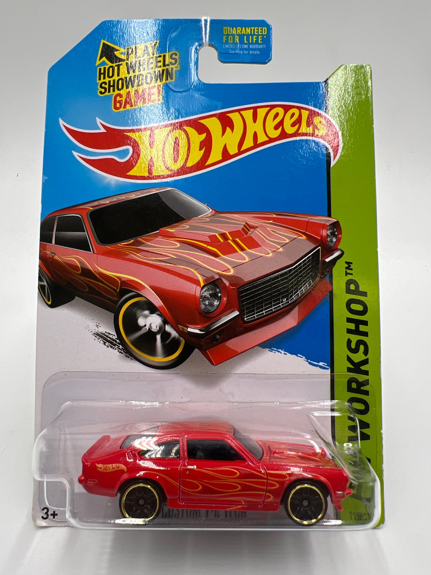 2014 Hot Wheels Workshop #220 Custom V8 Vega Red 10B