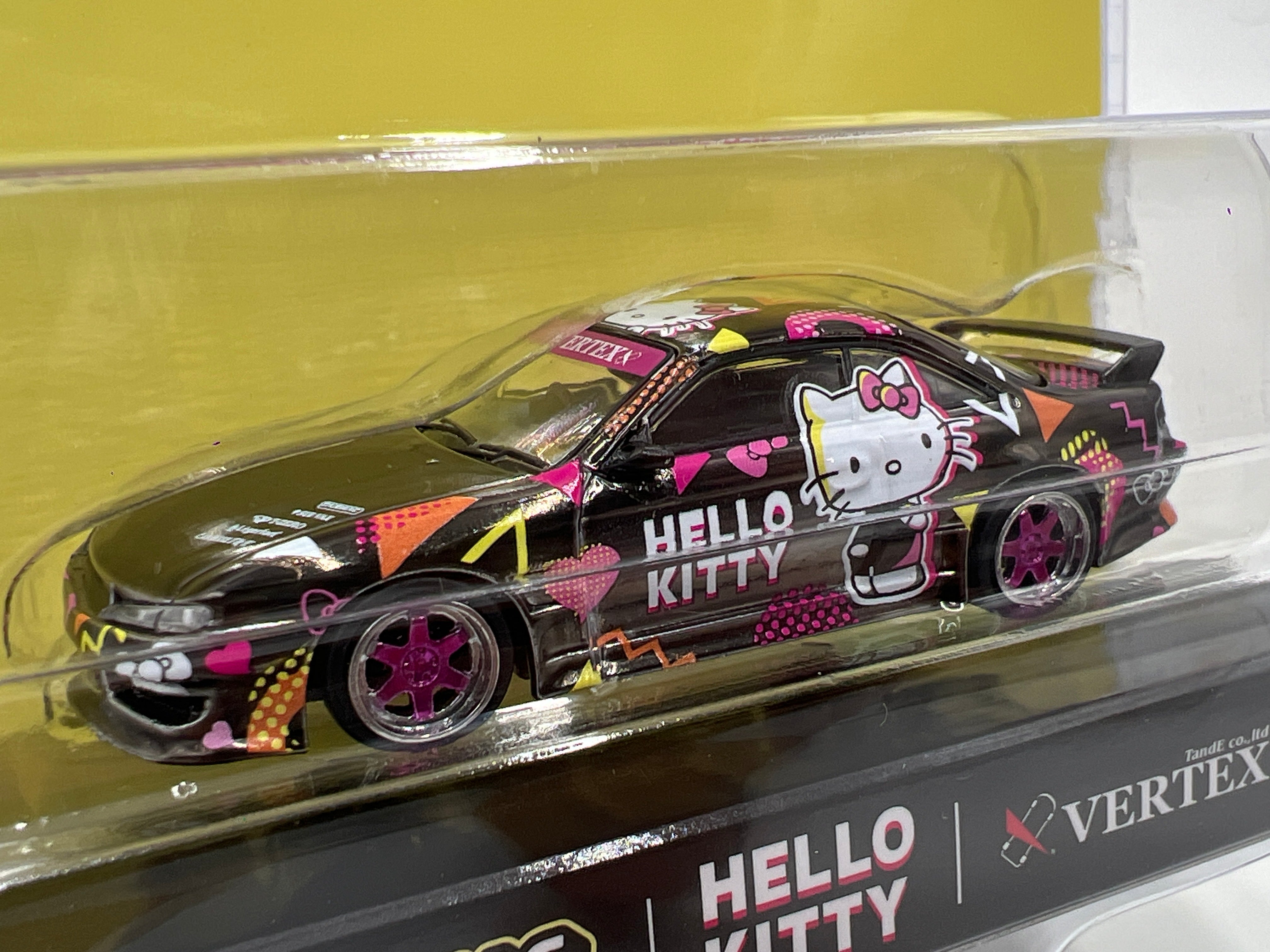 Tarmac Works Mijo Exclusives Vertex Nissan Silvia S14 Hello Kitty