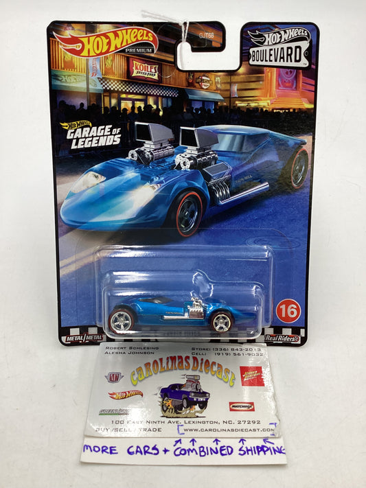 Hot Wheels Premium Boulevard #16 Twin Mill Blue 5SP Mag Wheels Variation 260E