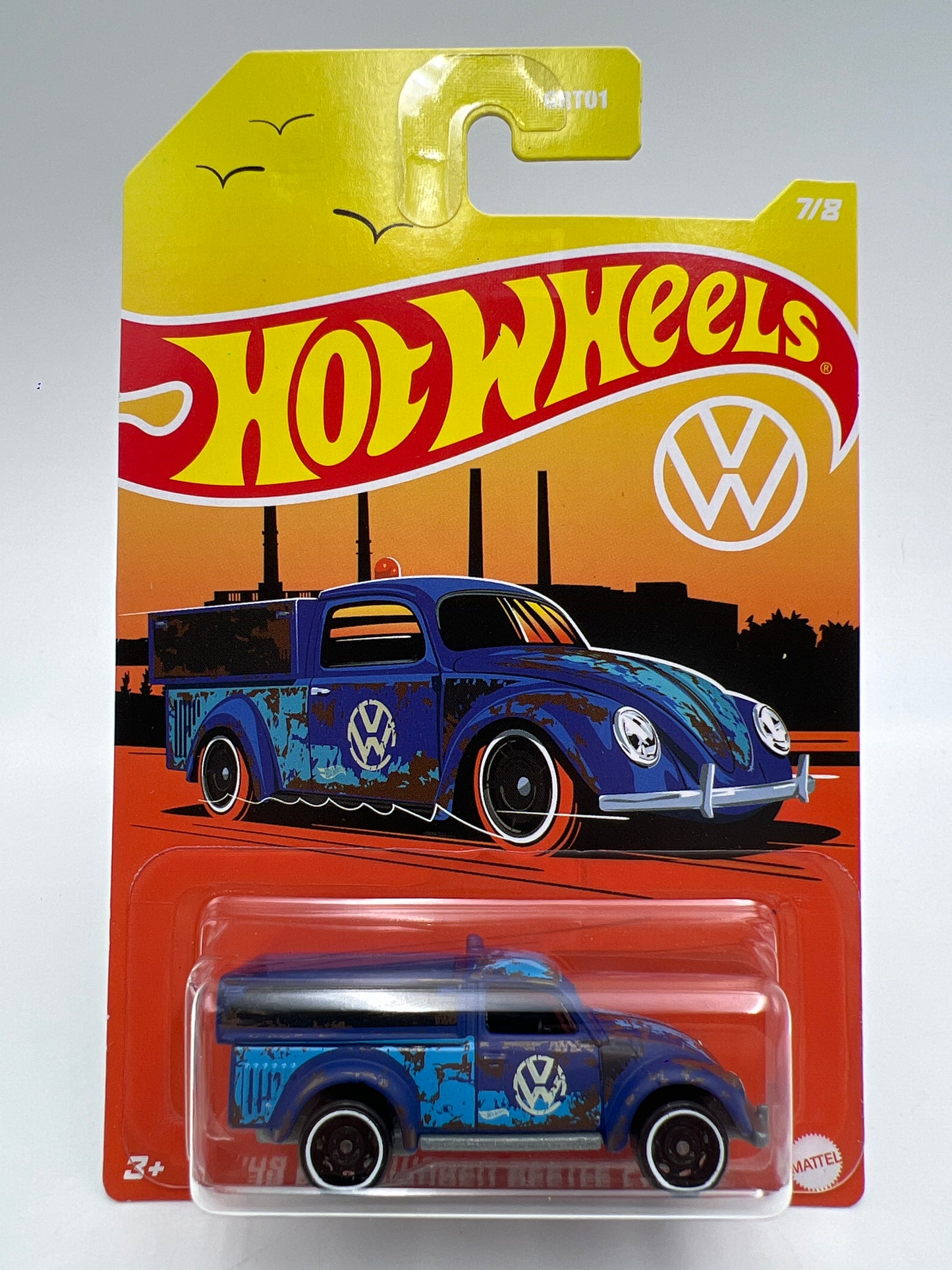 Hot Wheels Volkswagen Series #7 49 Volkswagen Beetle Pickup Blue 160L