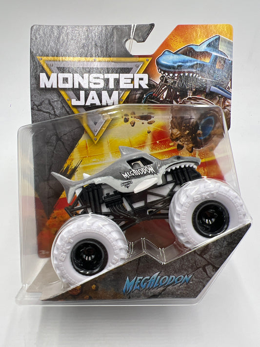 Monster Jam Series 1 Megalodon Gray W/White Tires 127A