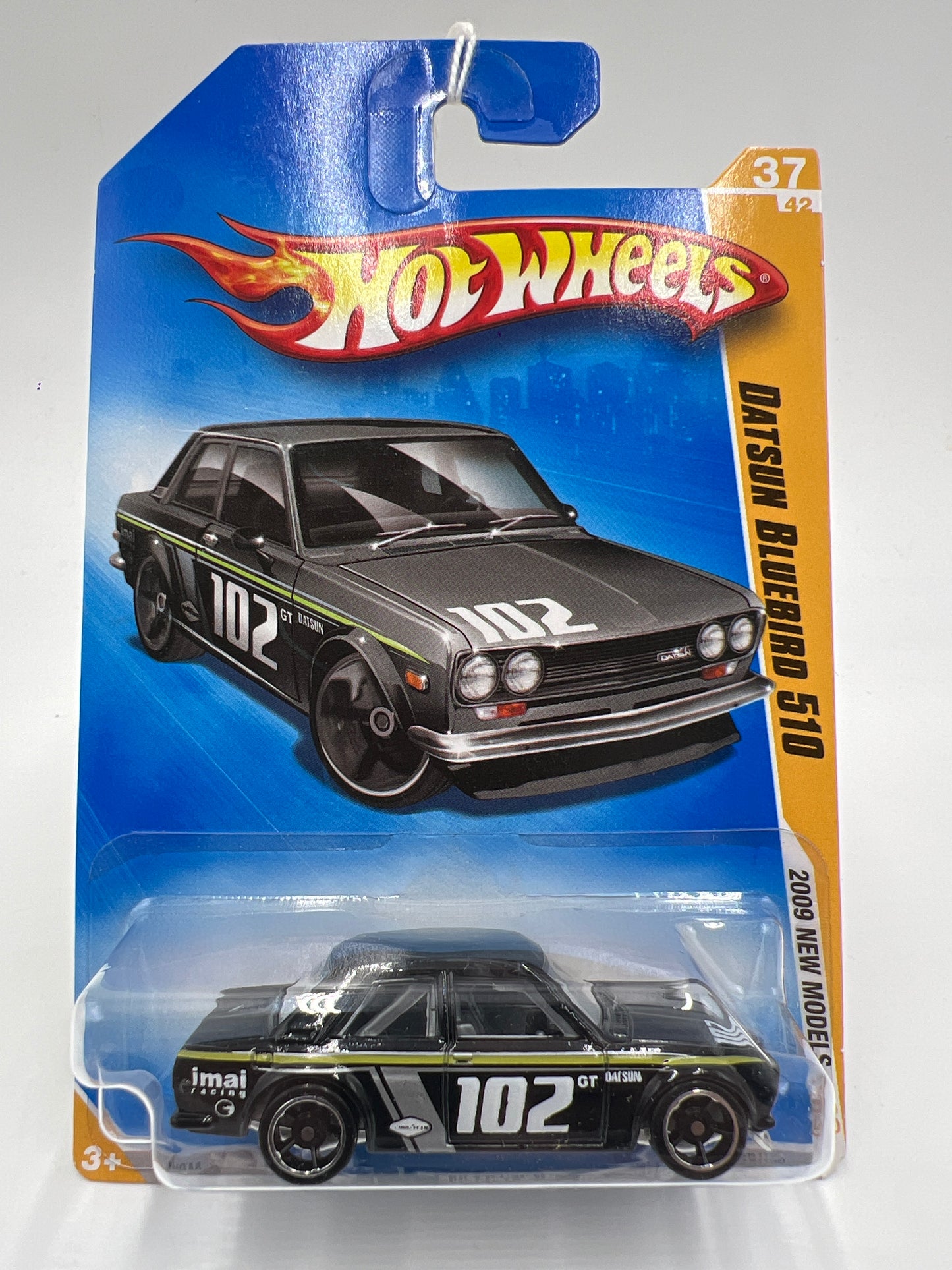 2009 Hot Wheels New Models #37 Datsun Bluebird 510 Black SR