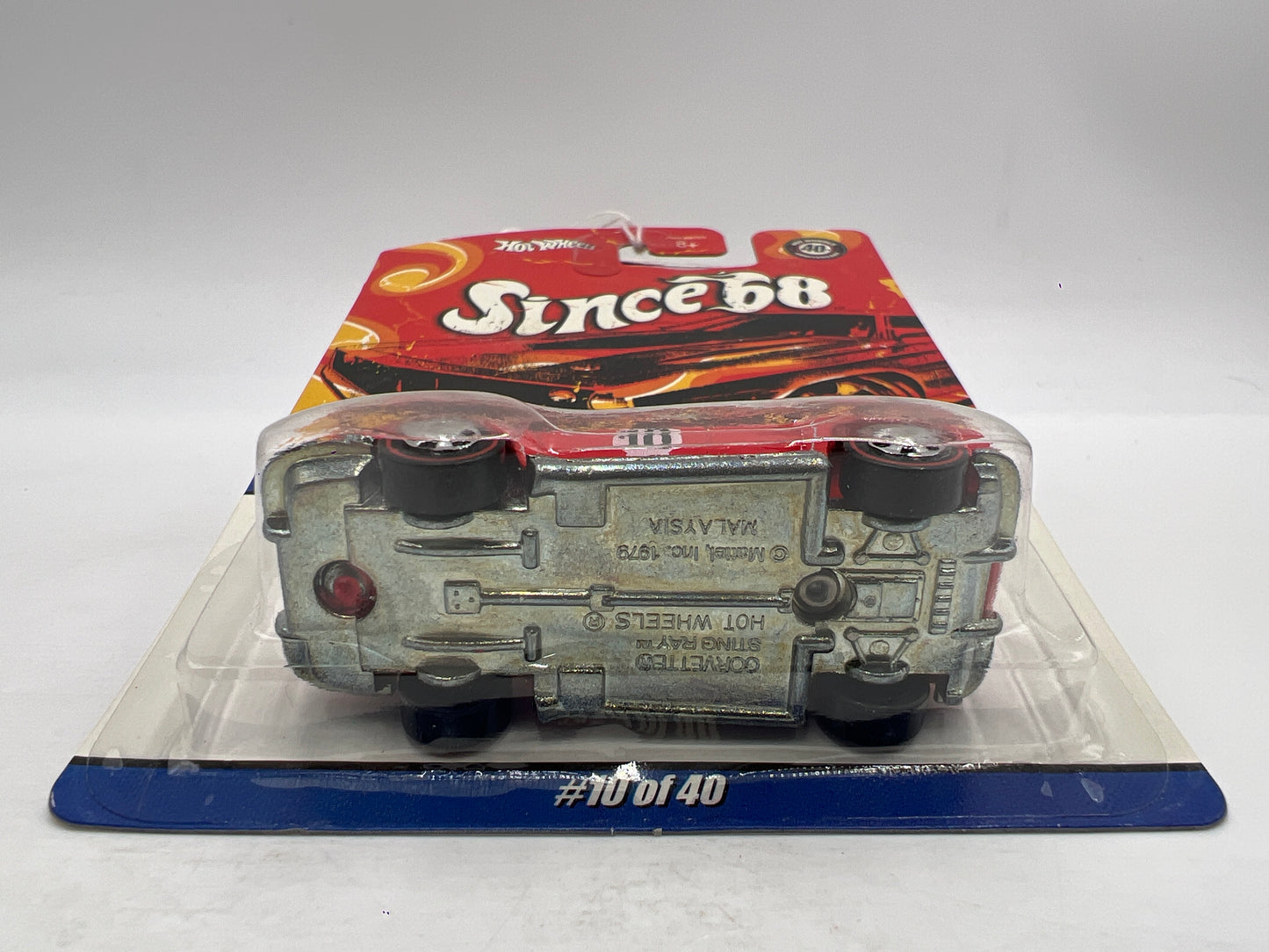 Hot Wheels Since 68 Top 40 #10 63 Chevy Corvette Red