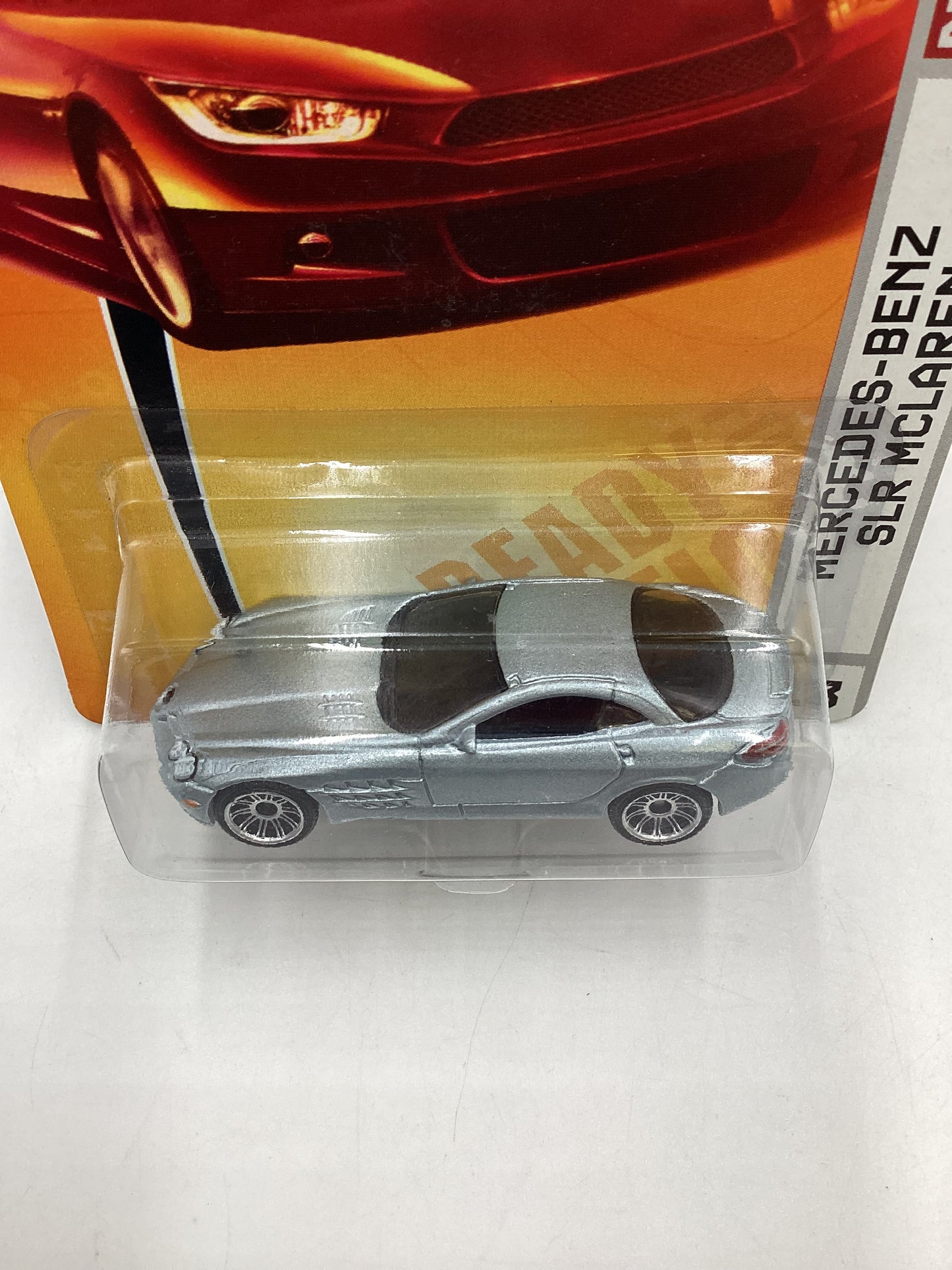 Matchbox 2009 Sports Cars #13 Mercedes Benz SLR McLaren Silver 208E