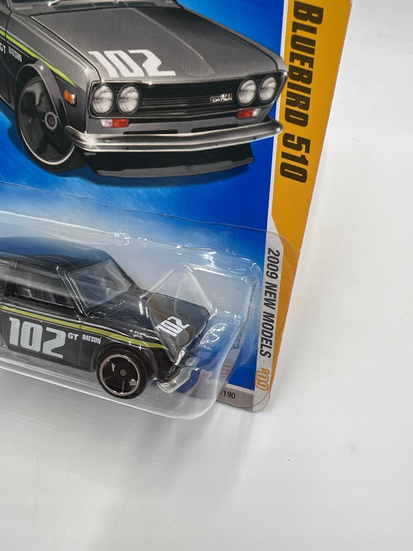 2009 Hot Wheels New Models #37 Datsun Bluebird 510 Black SR