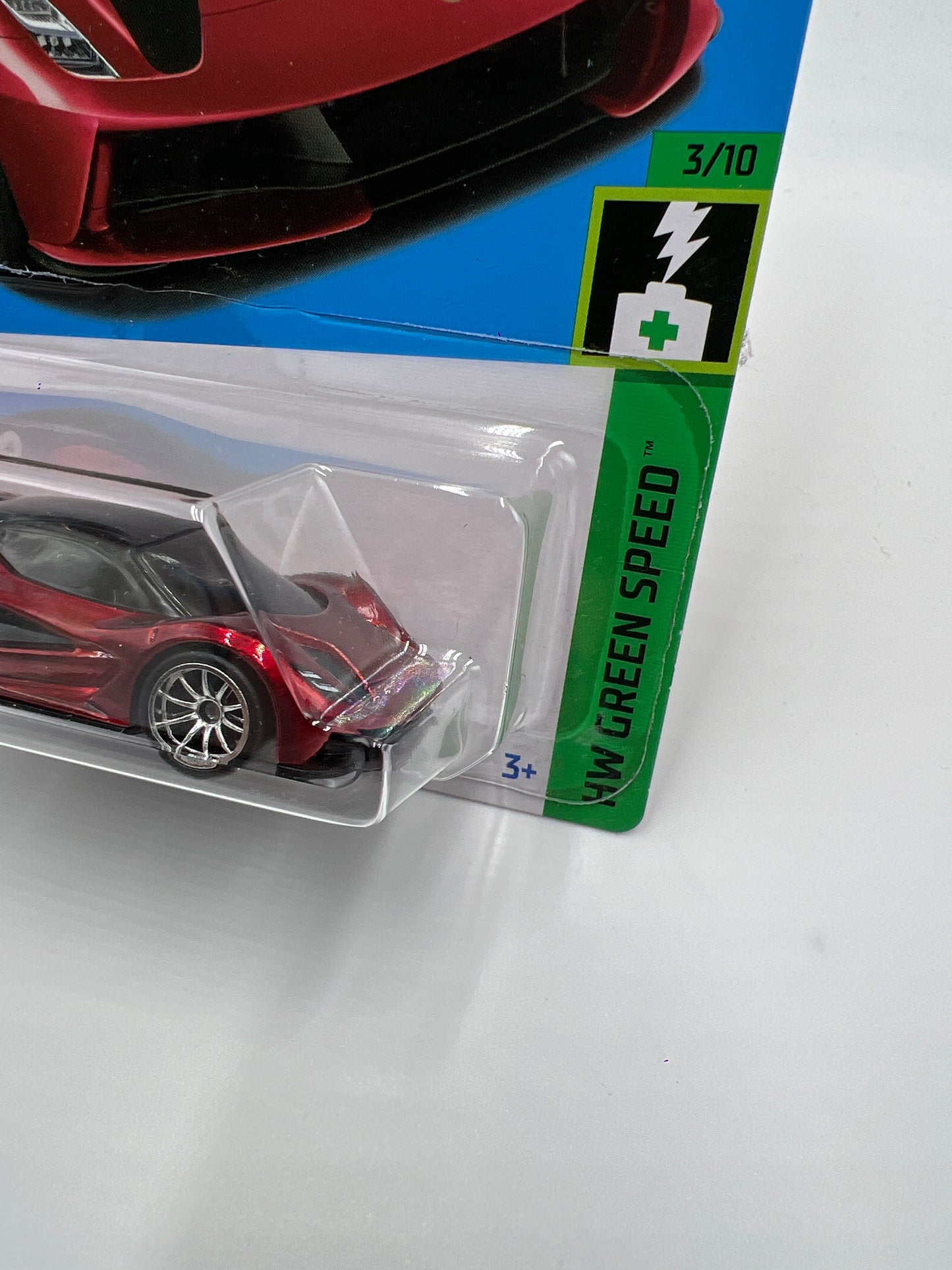 2023 Hot Wheels Super Treasure Hunt #84 Lotus Evija Red W/Protector 2