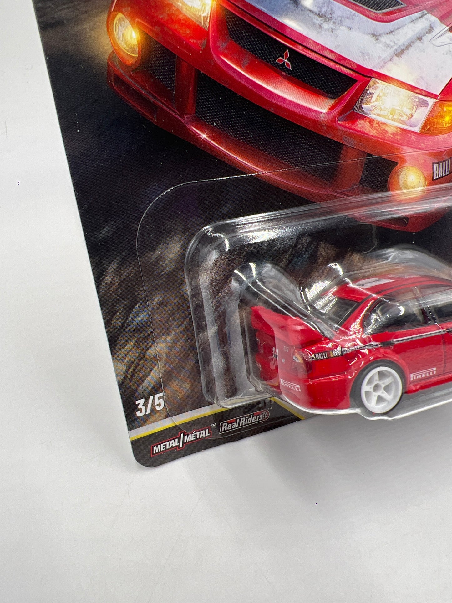 2026 Hot Wheels Premium Thrill Climbers #3 Mitsubishi Lancer Evolution VI Red 257C