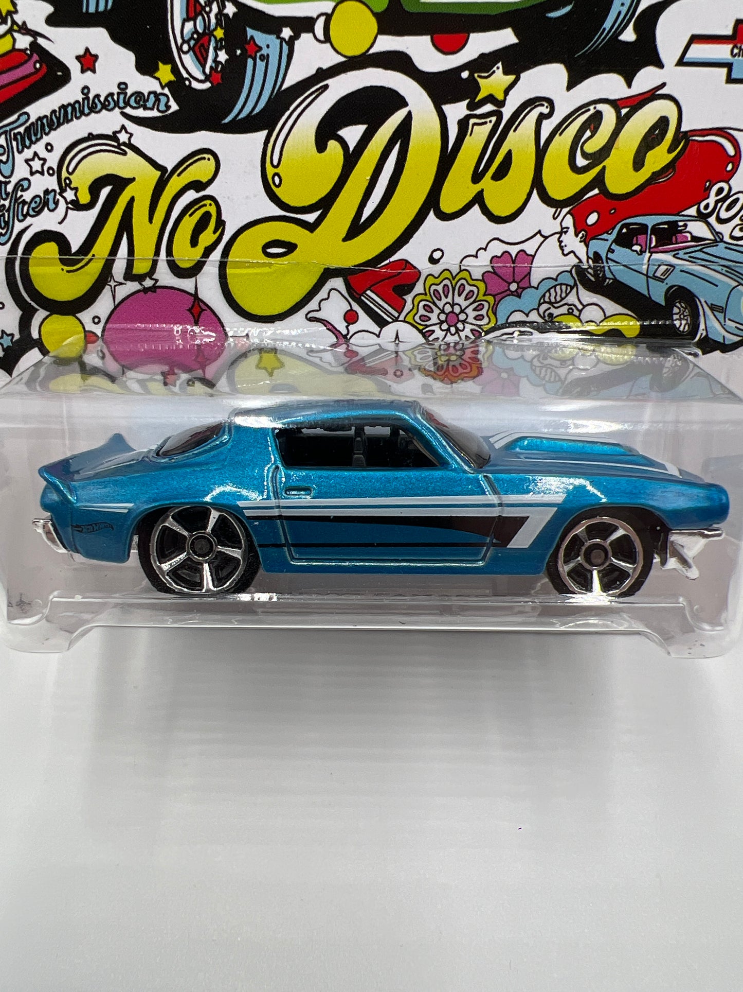 2018 Hot Wheels 50th Anniversary Camaro Series #3 70 Chevy Camaro Blue 152F
