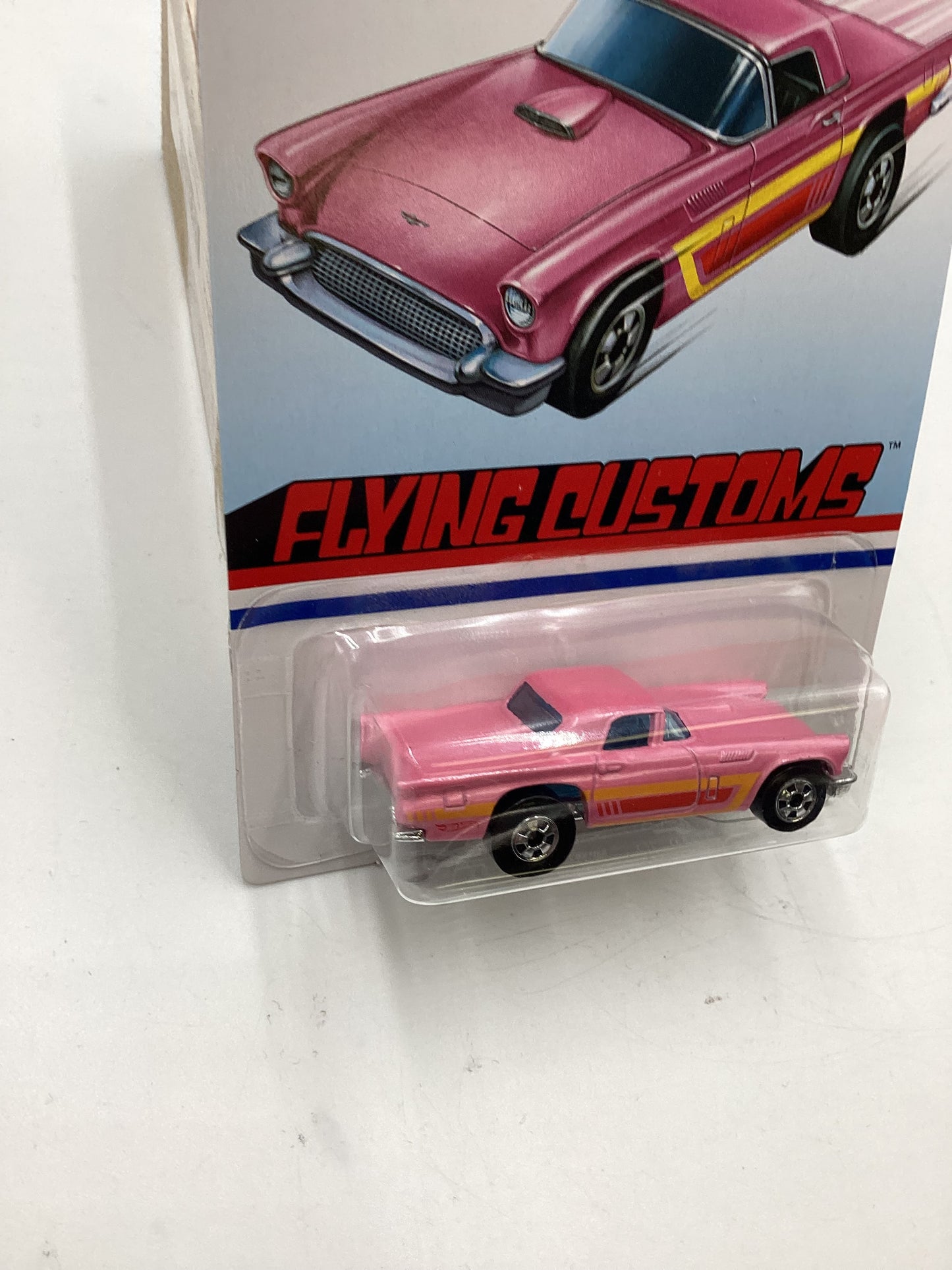 Hot Wheels Target Exclusive Flying Customs 57 T-Bird Pink