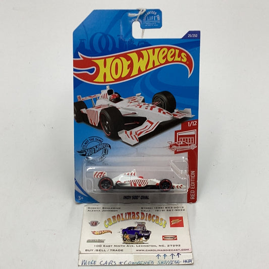 2020 hot wheels red edition #25 Indy 500 Oval KK4