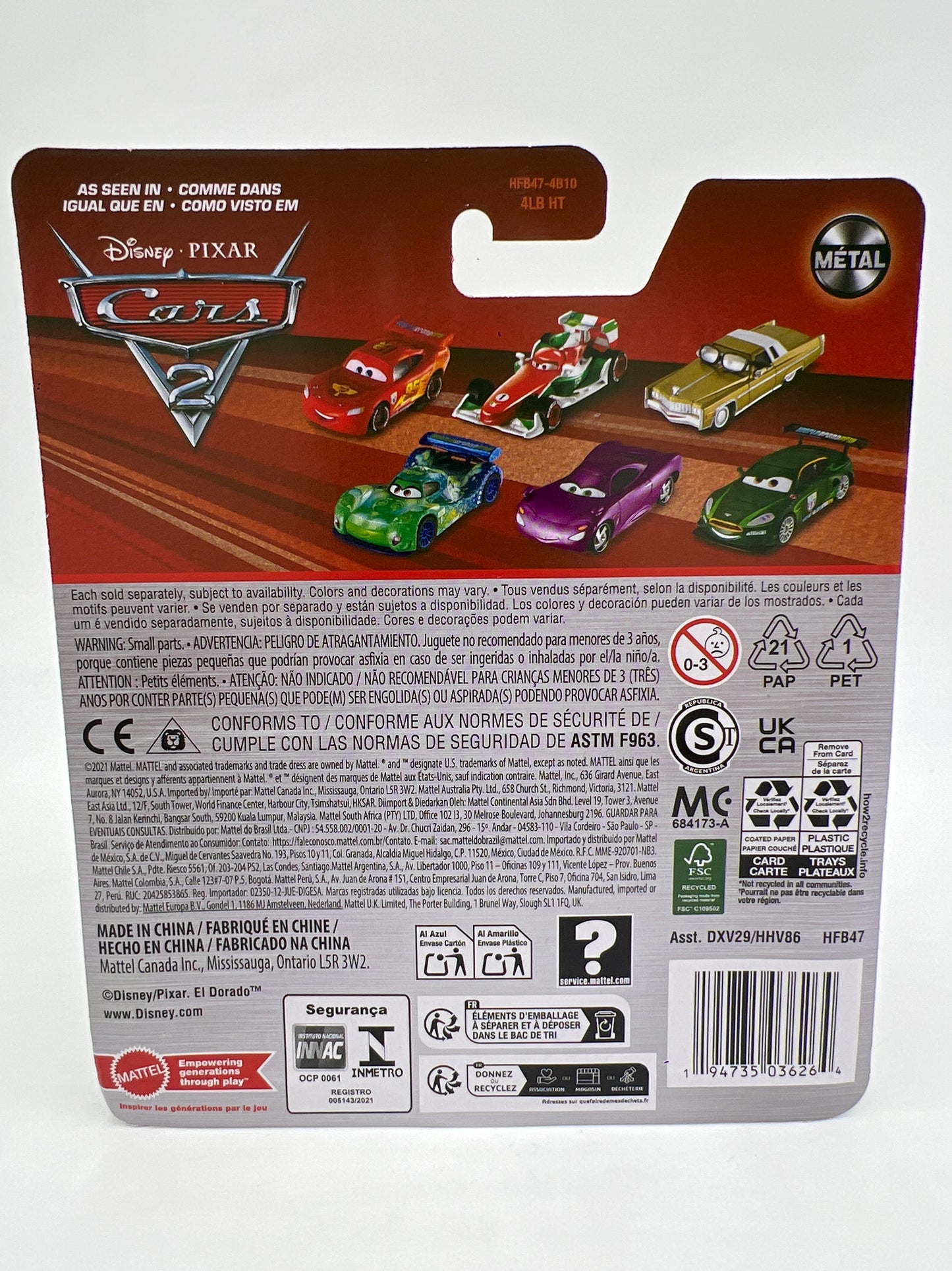 Disney Pixar Cars Mater With Balloon 139C