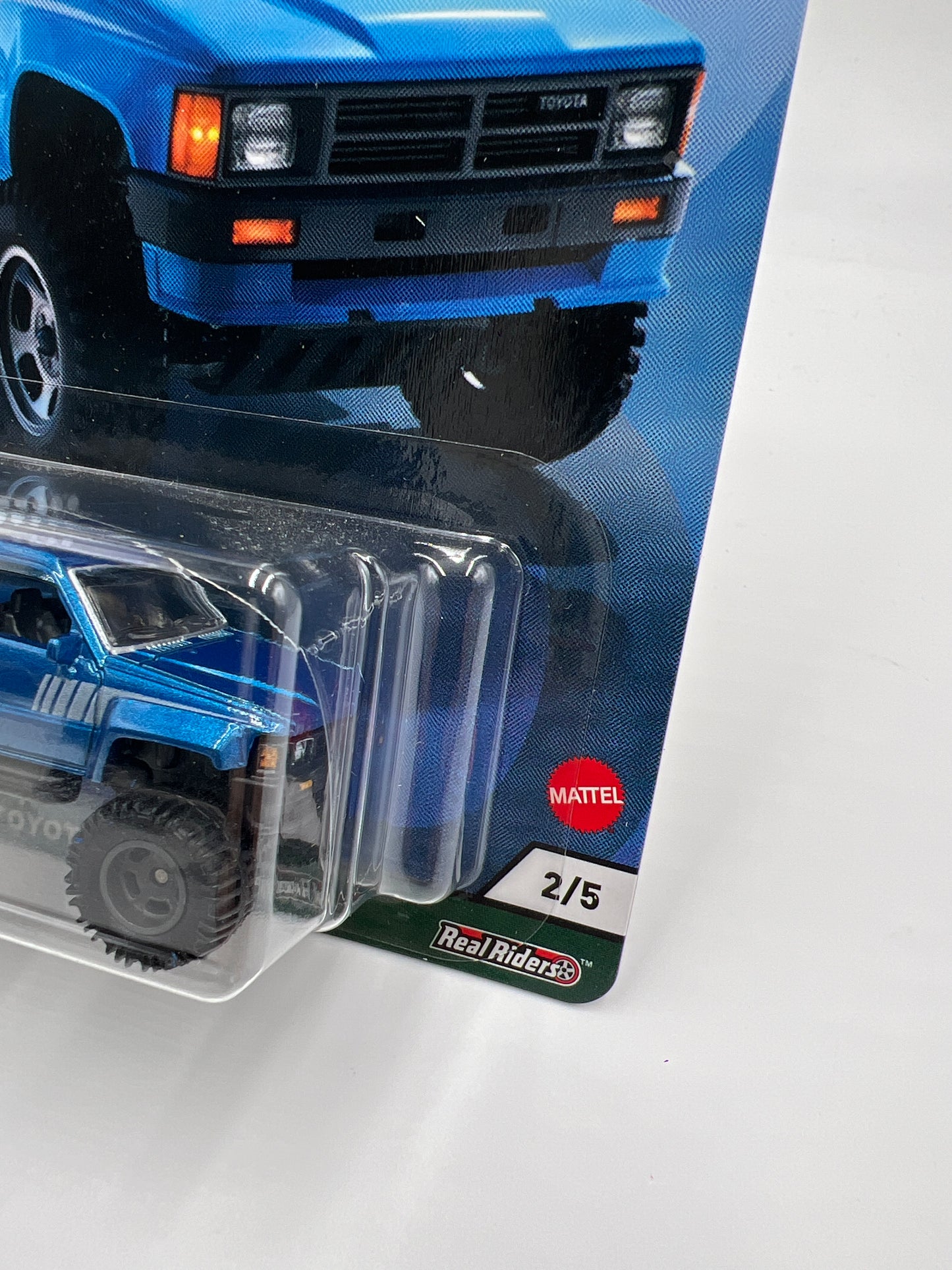 2021 Hot Wheels Car Culture Toyota #2 87 Toyota Pickup Truck Blue W/Protector