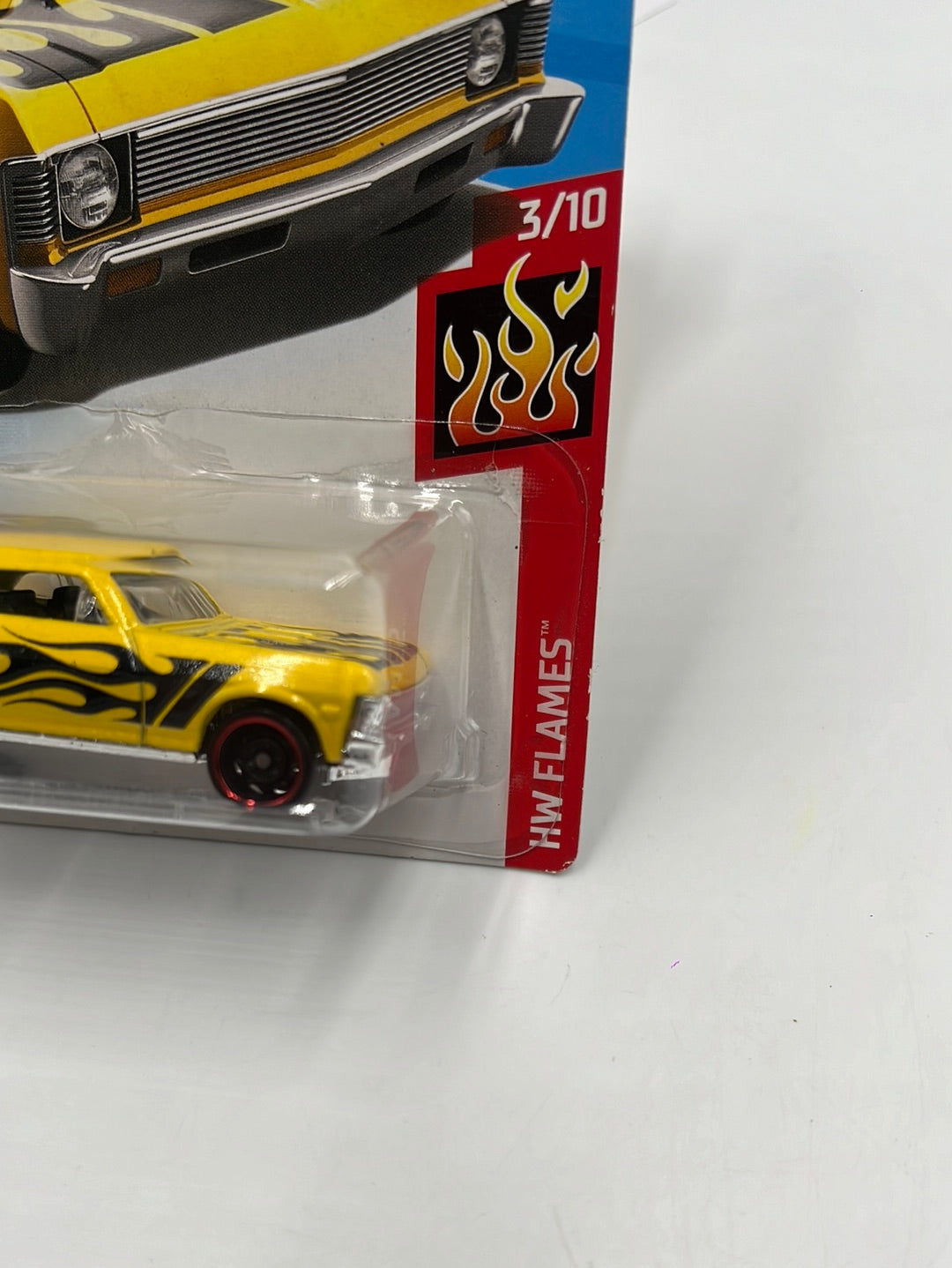 2018 Hot Wheels 68 Chevy Nova Kmart Exclusive Yellow 158B