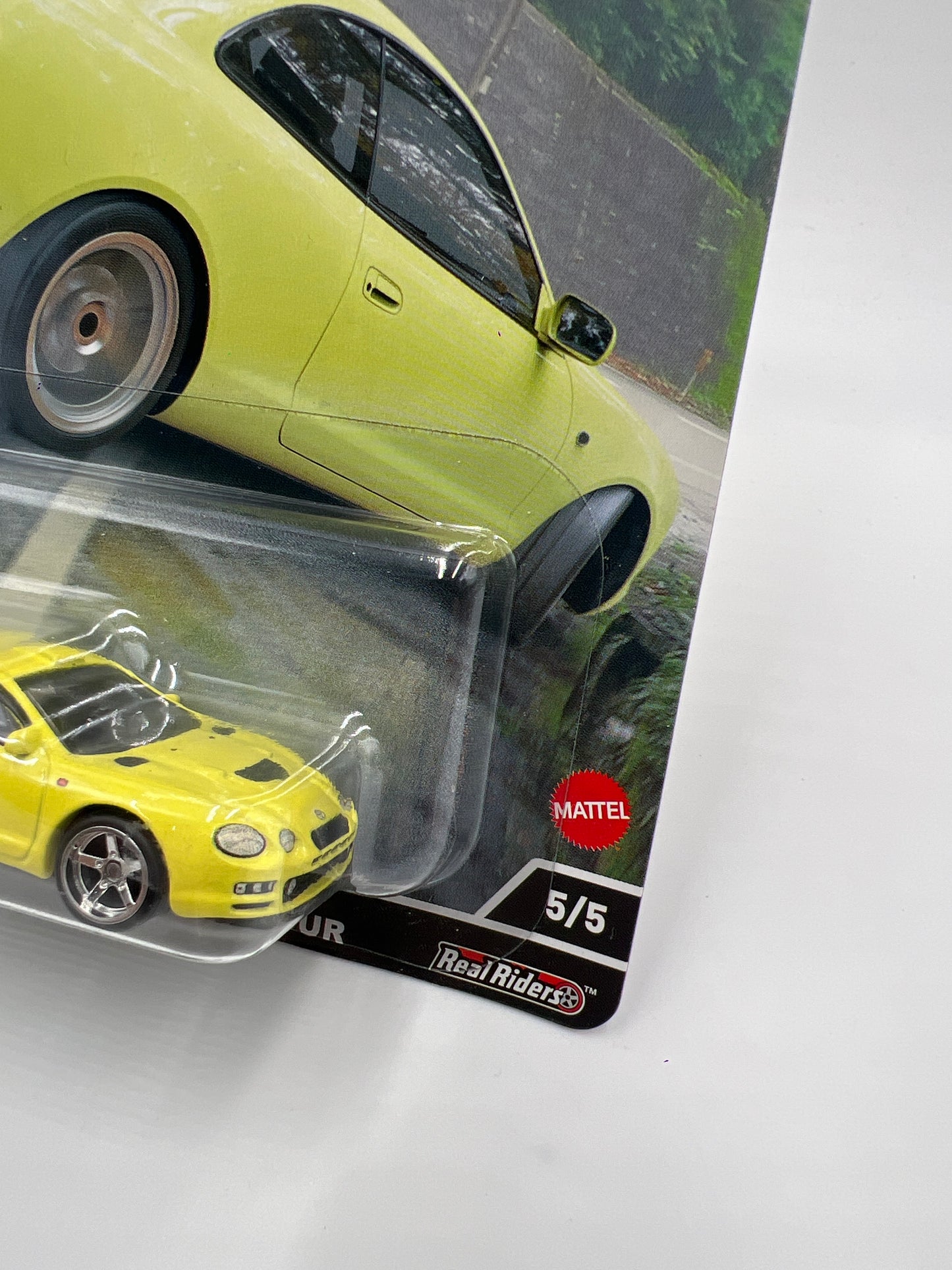 Hot Wheels Premium Mountain Drifters #5 95 Toyota Celica GT-Four Yellow 246F
