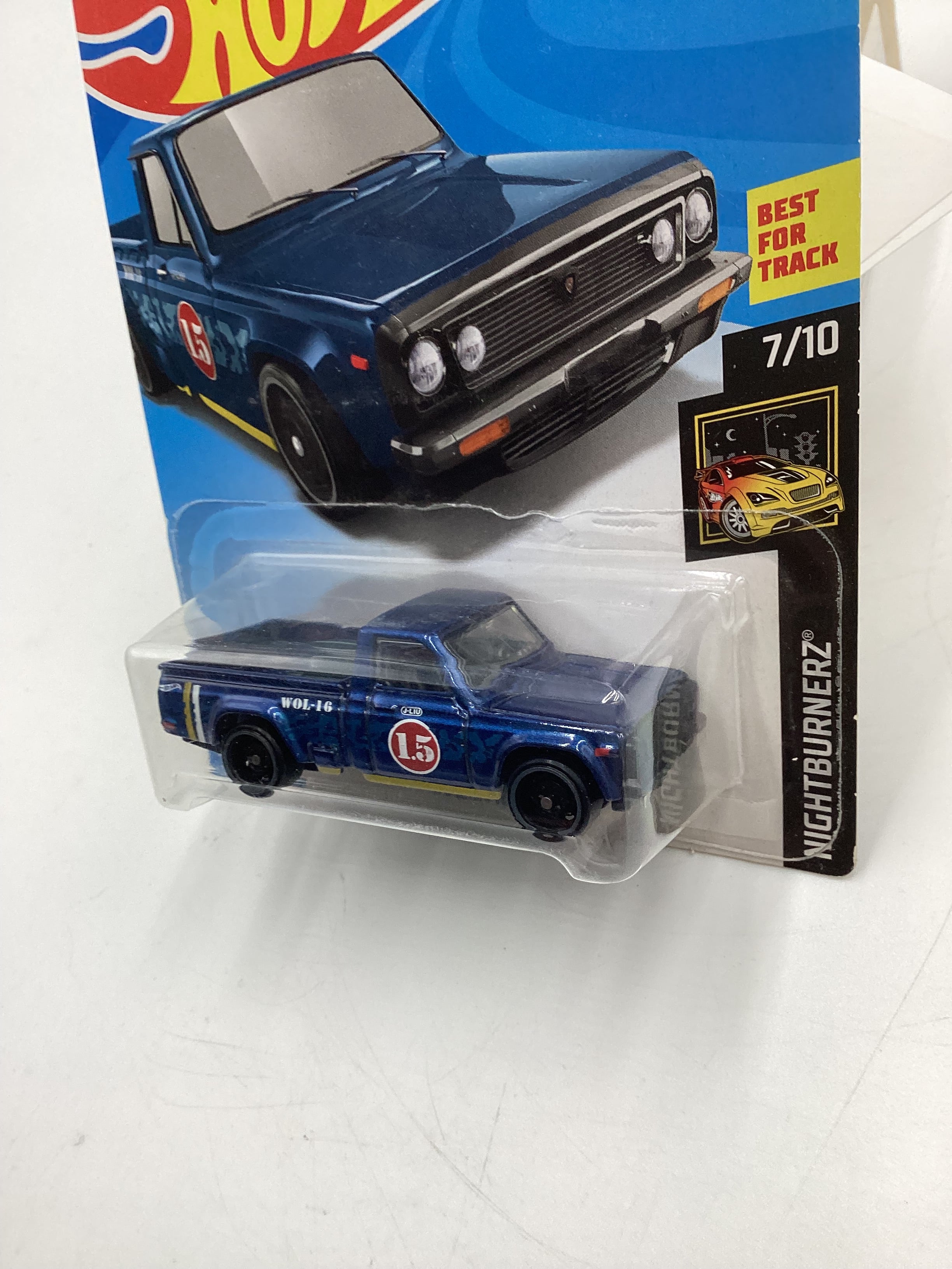 2019 Hot Wheels Nightburnerz #138 Mazda Repu Blue 88C
