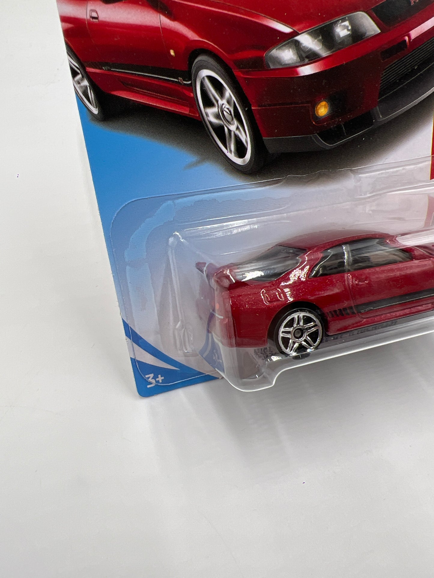 2019 Hot Wheels #6 Nissan Skyline GT-R BCNR33 R33 Red 82B