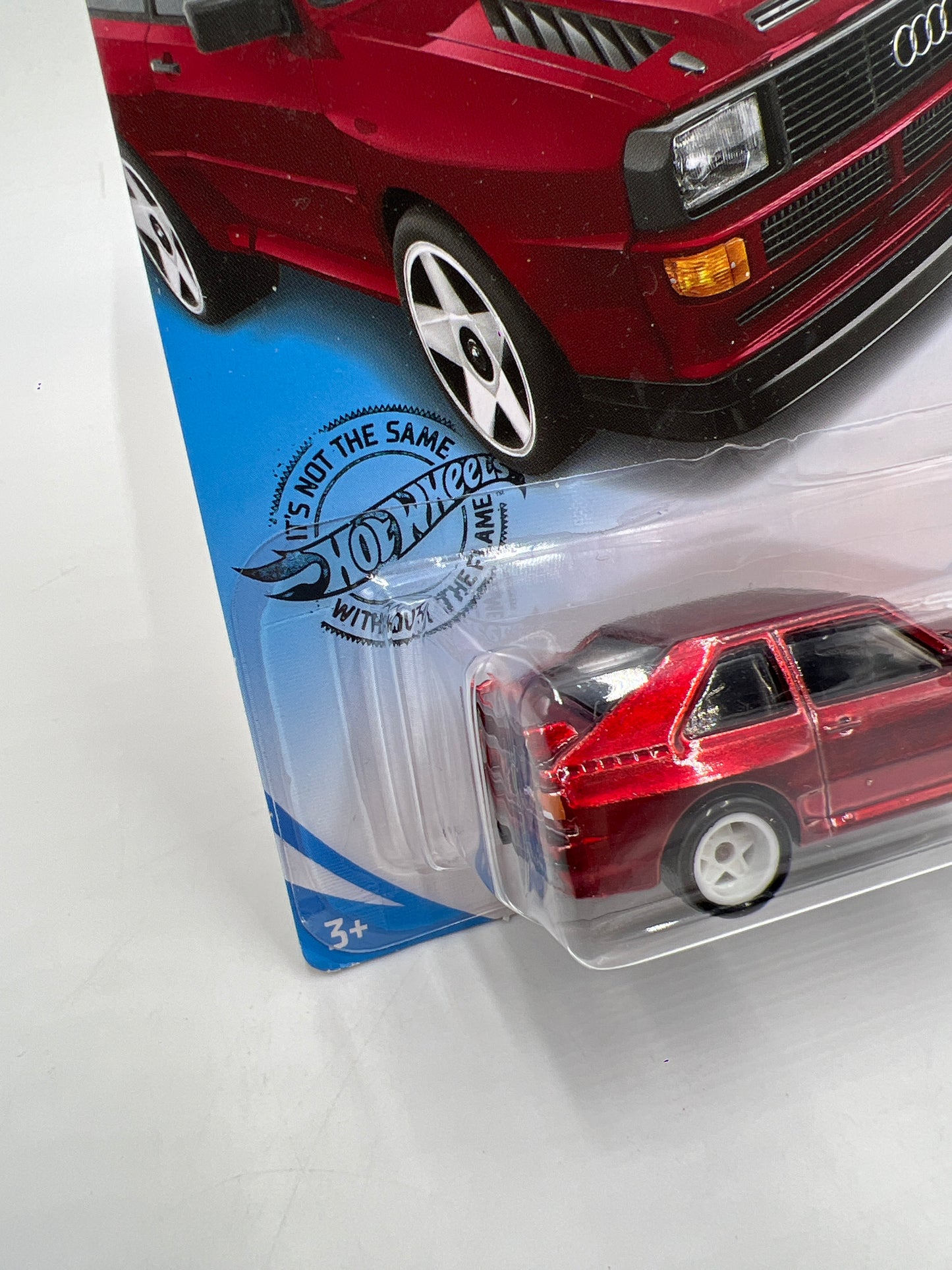 2020 Hot Wheels Super Treasure Hunt #145 84 Audi Sport Quattro Red W/Protector
