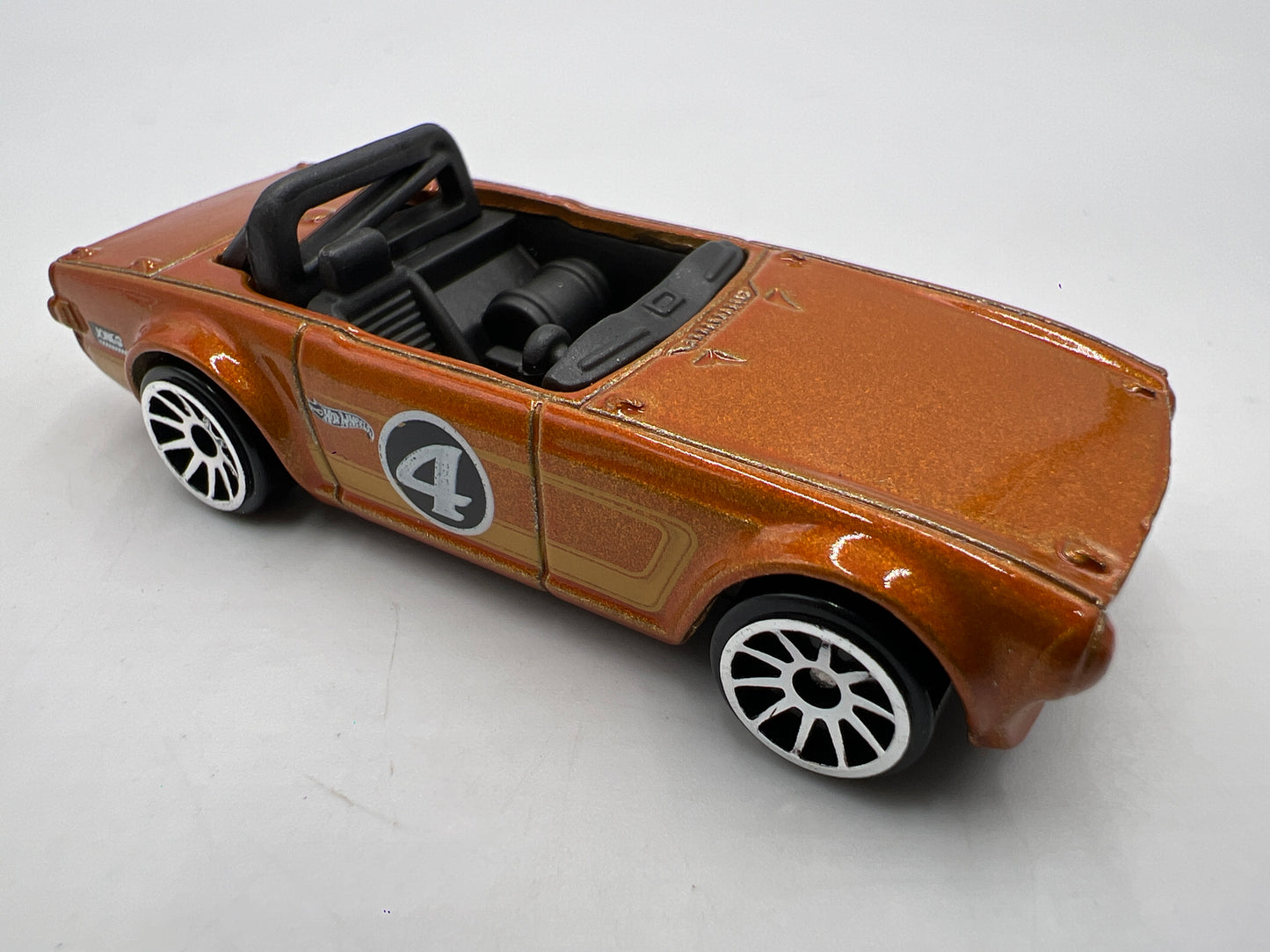 2015 Hot Wheels Mystery Models Series 1 #11 Triumph TR6 Orange