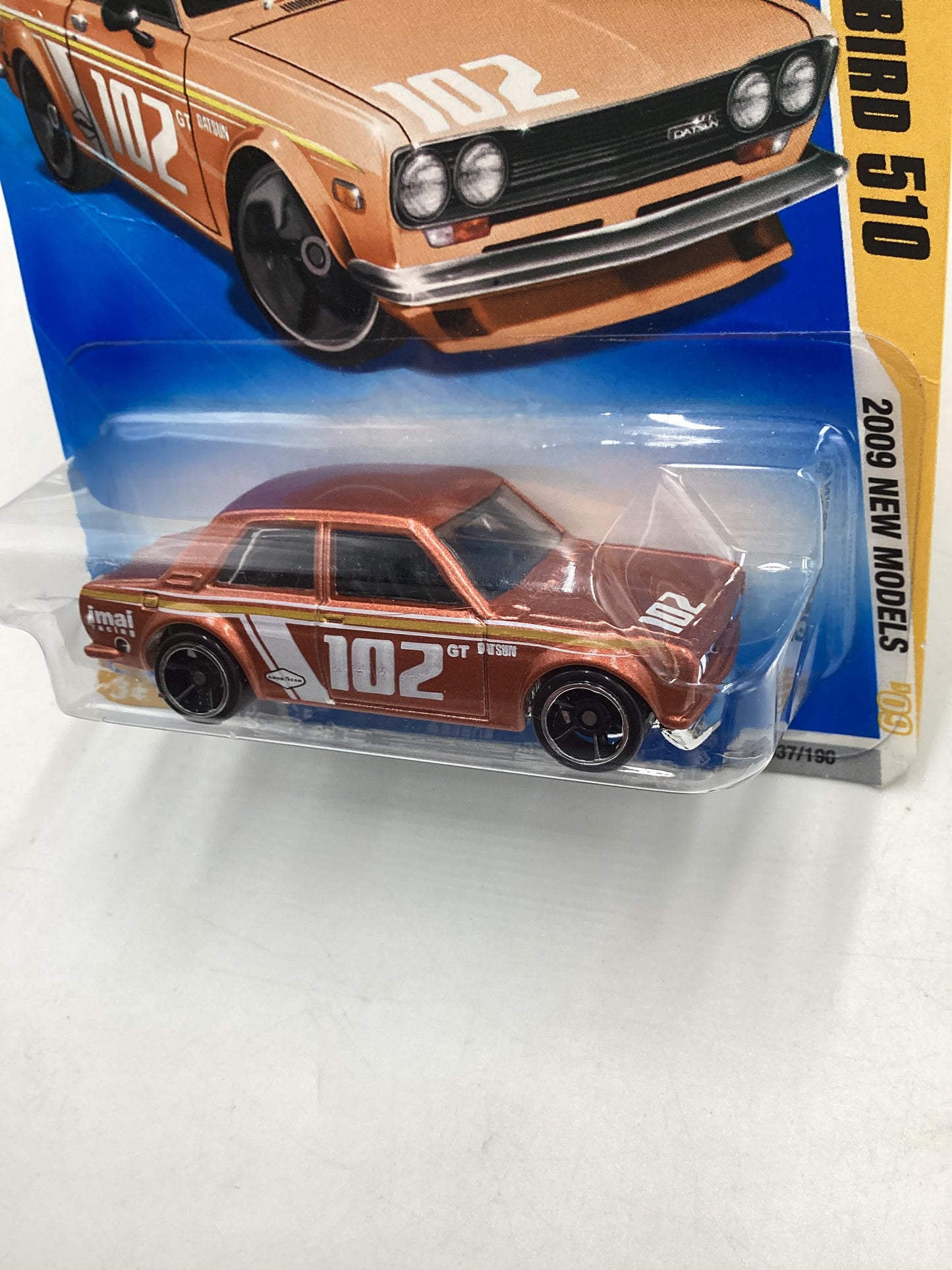 Hot Wheels 2009 037/190 Datsun Bluebird 510 Copper
