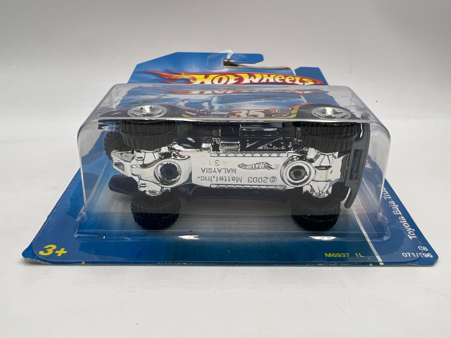 2008 Hot Wheels All Stars #71 Toyota Baja Truck Blue 93B