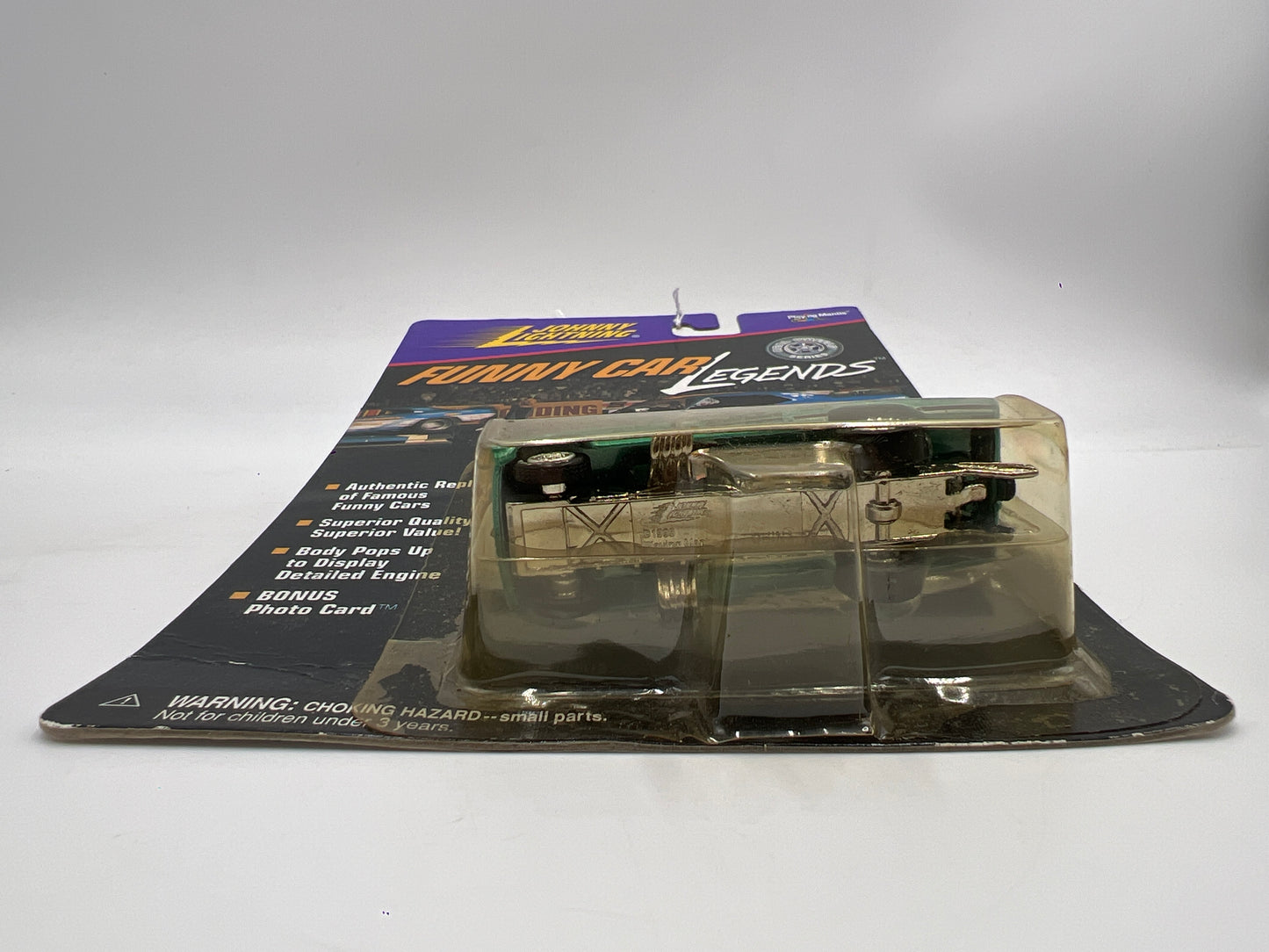 Johnny Lightning Funny Car Legends Flyin Dutchman Dodge Charger Green 228H